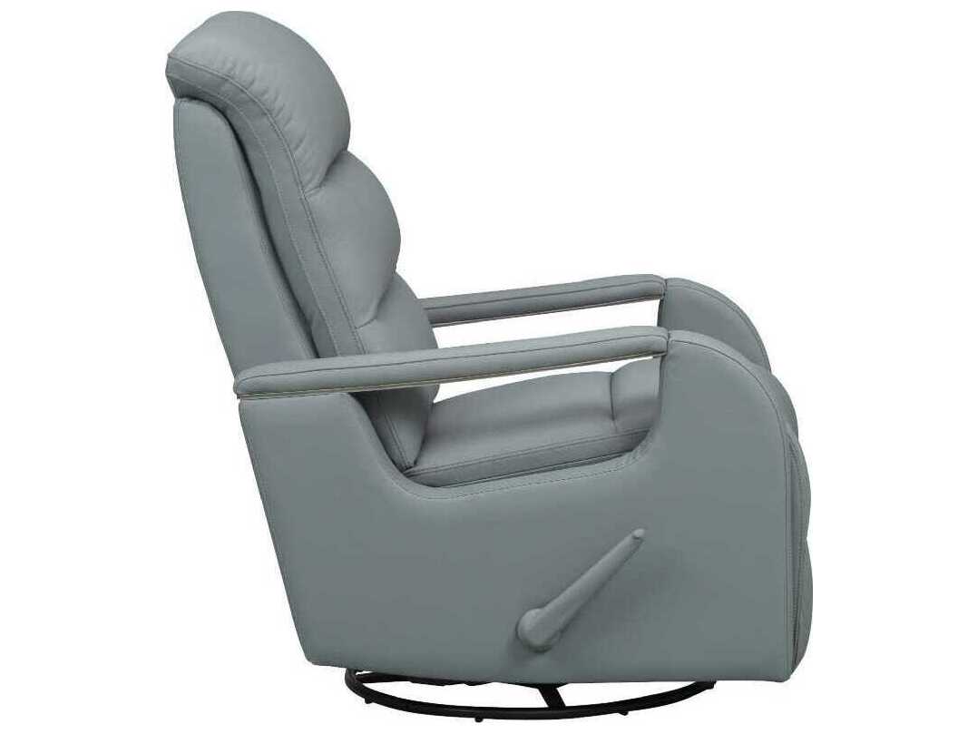 Barcalounger Modern Expressions Sandhill Troy Spa Blue Faux Leather Recliner