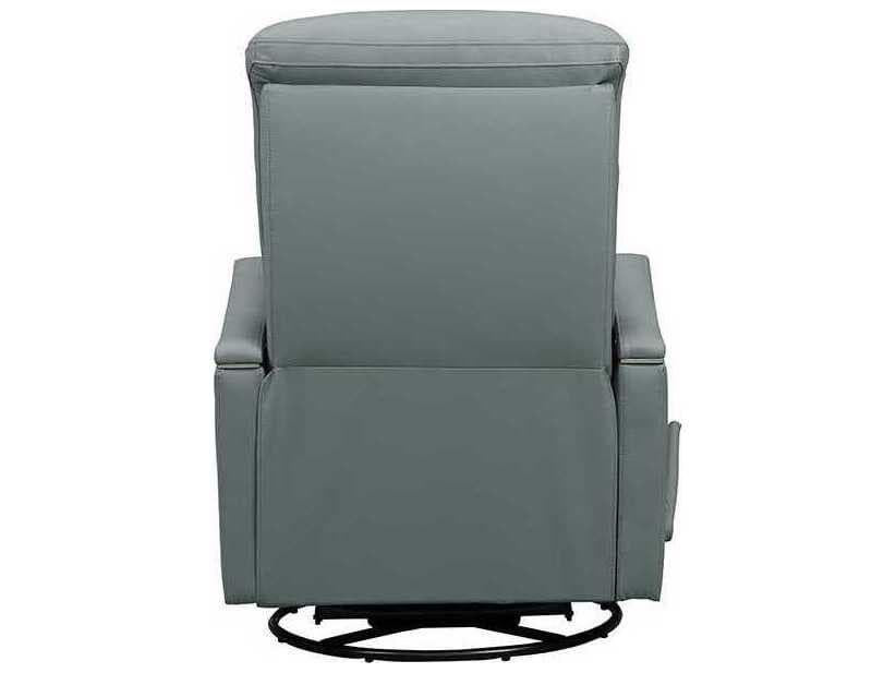 Barcalounger Modern Expressions Sandhill Troy Spa Blue Faux Leather Recliner