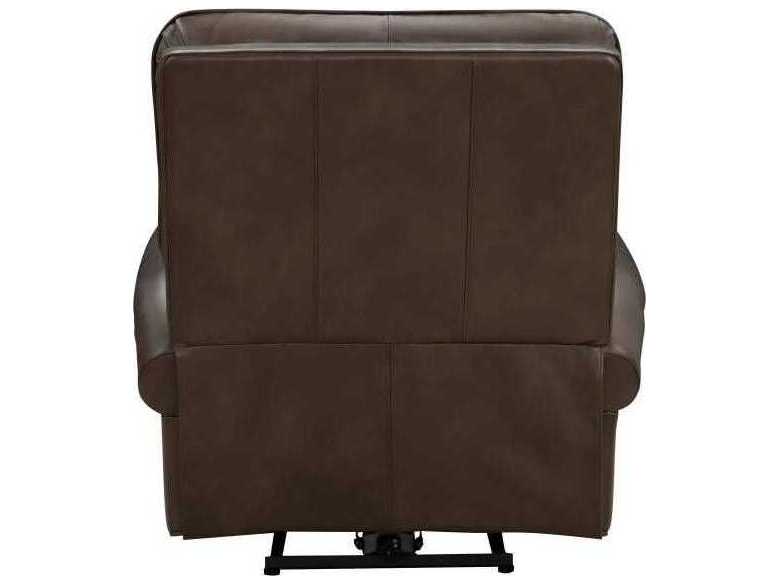 Barcalounger Vintage Scottie Clawson Mousse Brown Leather Recliner