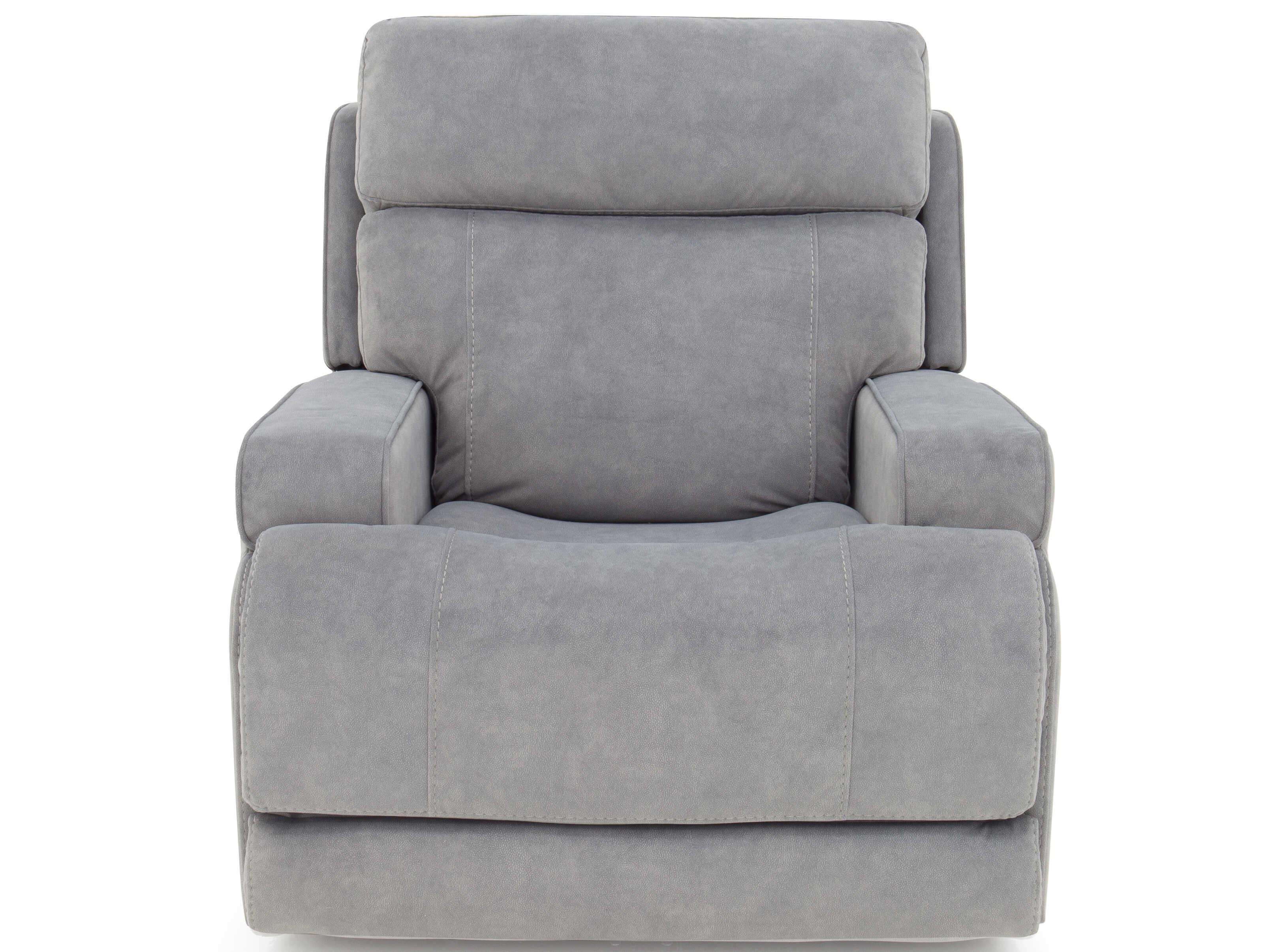 Barcalounger Zero Gravity Ashbee Arula Dolphin Gray Microfiber Upholstered Recliner