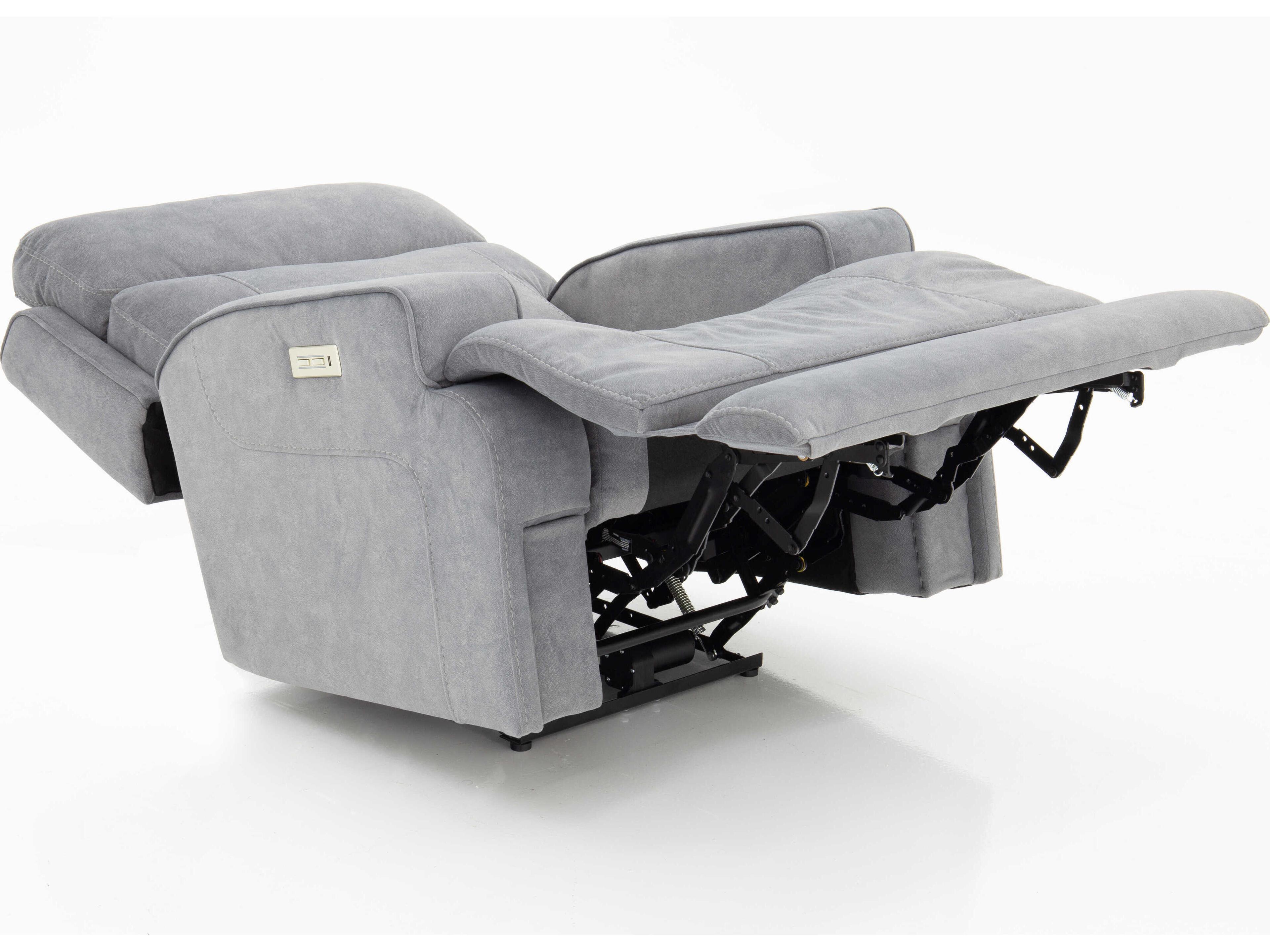 Barcalounger Zero Gravity Ashbee Arula Dolphin Gray Microfiber Upholstered Recliner