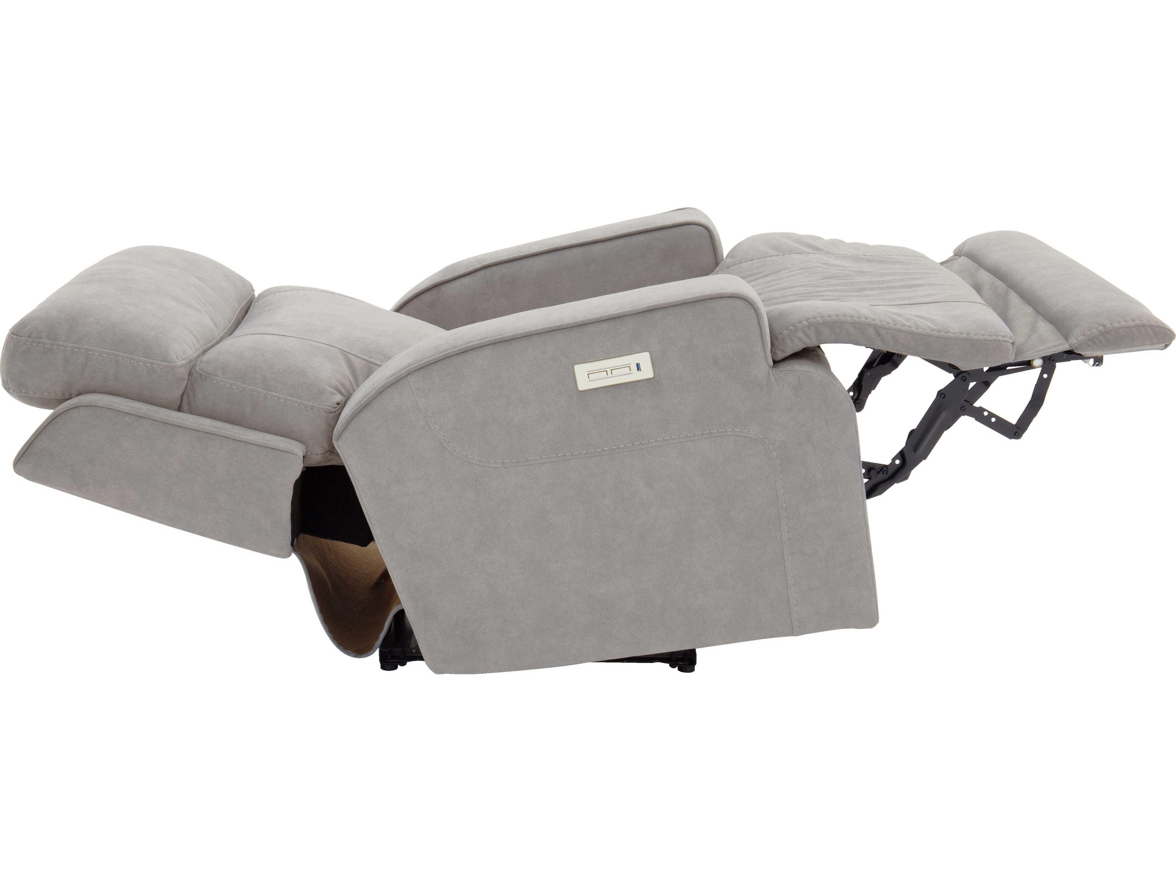 Barcalounger Zero Gravity Ashbee Arula Dove Gray Microfiber Upholstered Recliner