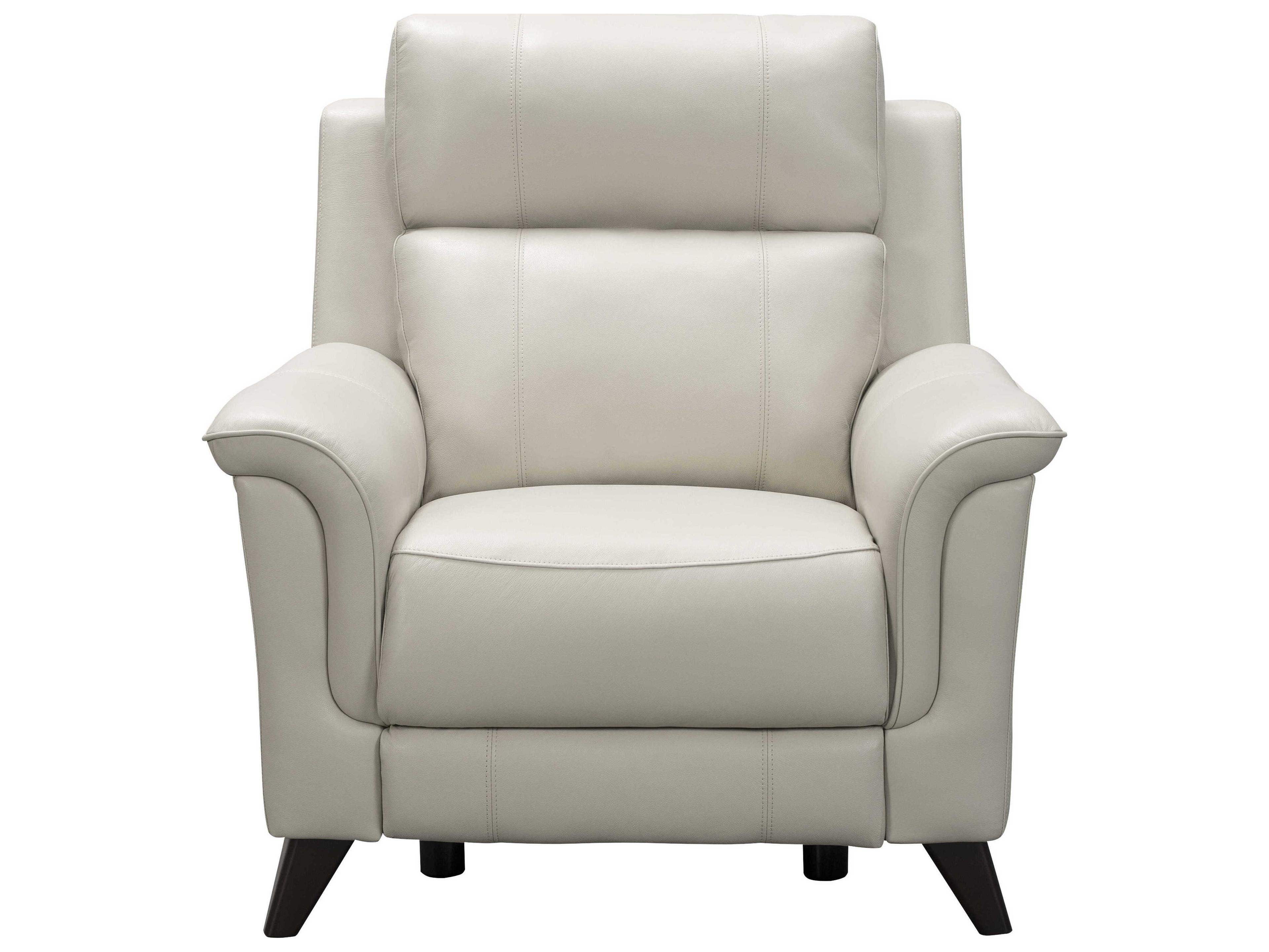 Barcalounger Modern Expressions Kester Laurel Cream Faux Leather Recliner