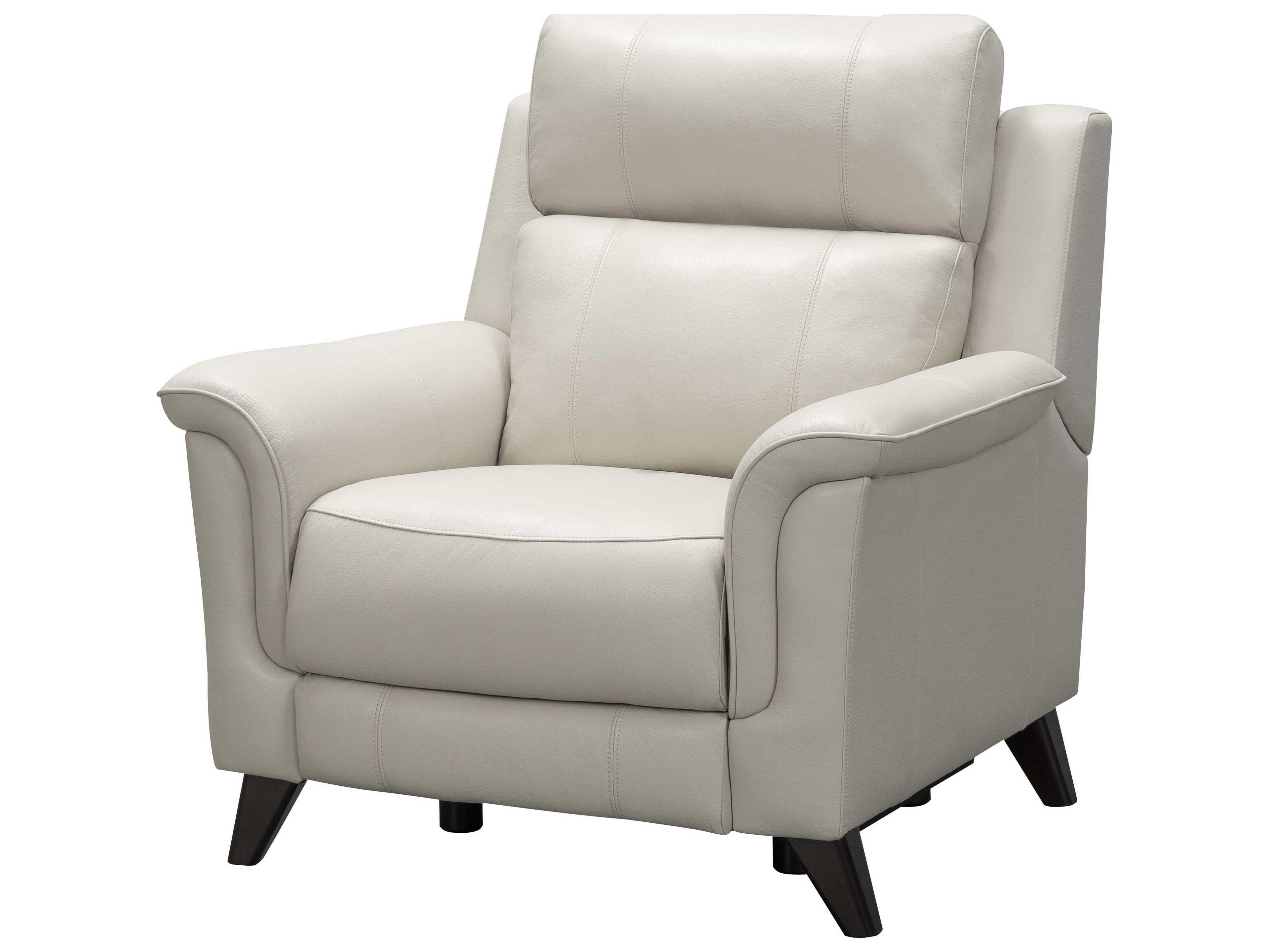 Barcalounger Modern Expressions Kester Laurel Cream Faux Leather Recliner