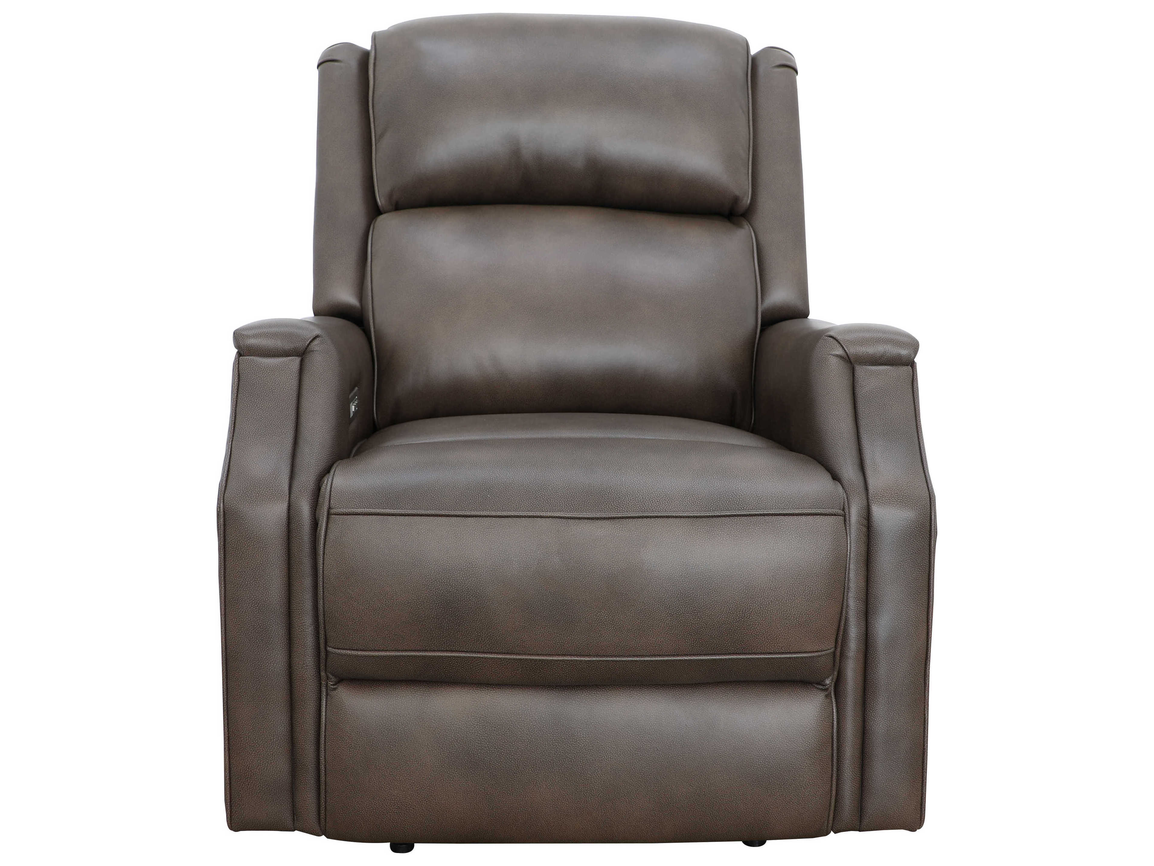 Barcalounger Vintage Conrad Clawson Mousse Brown Leather Recliner