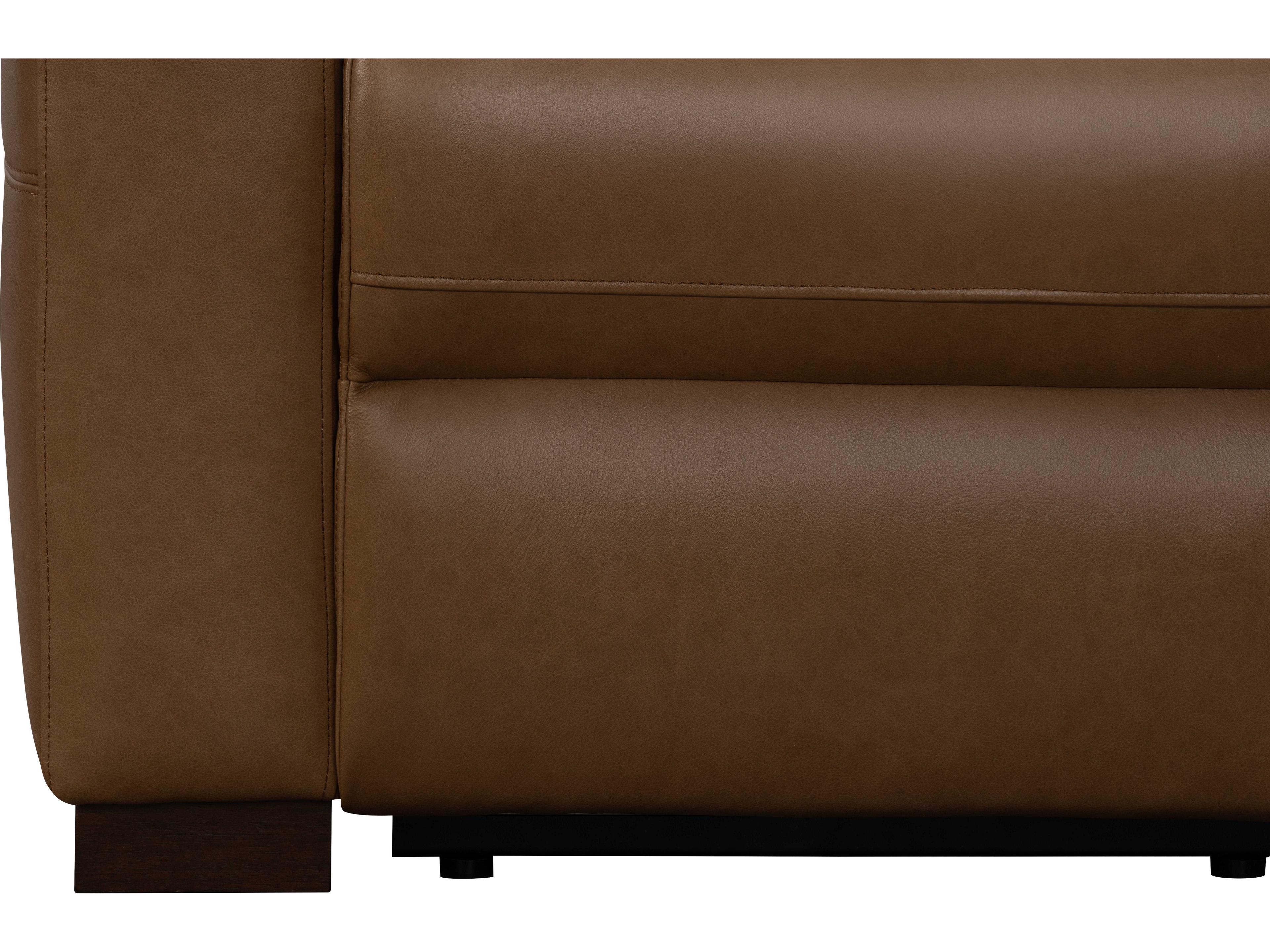 Barcalounger Modern Expressions Cara Brown Faux Leather Recliner