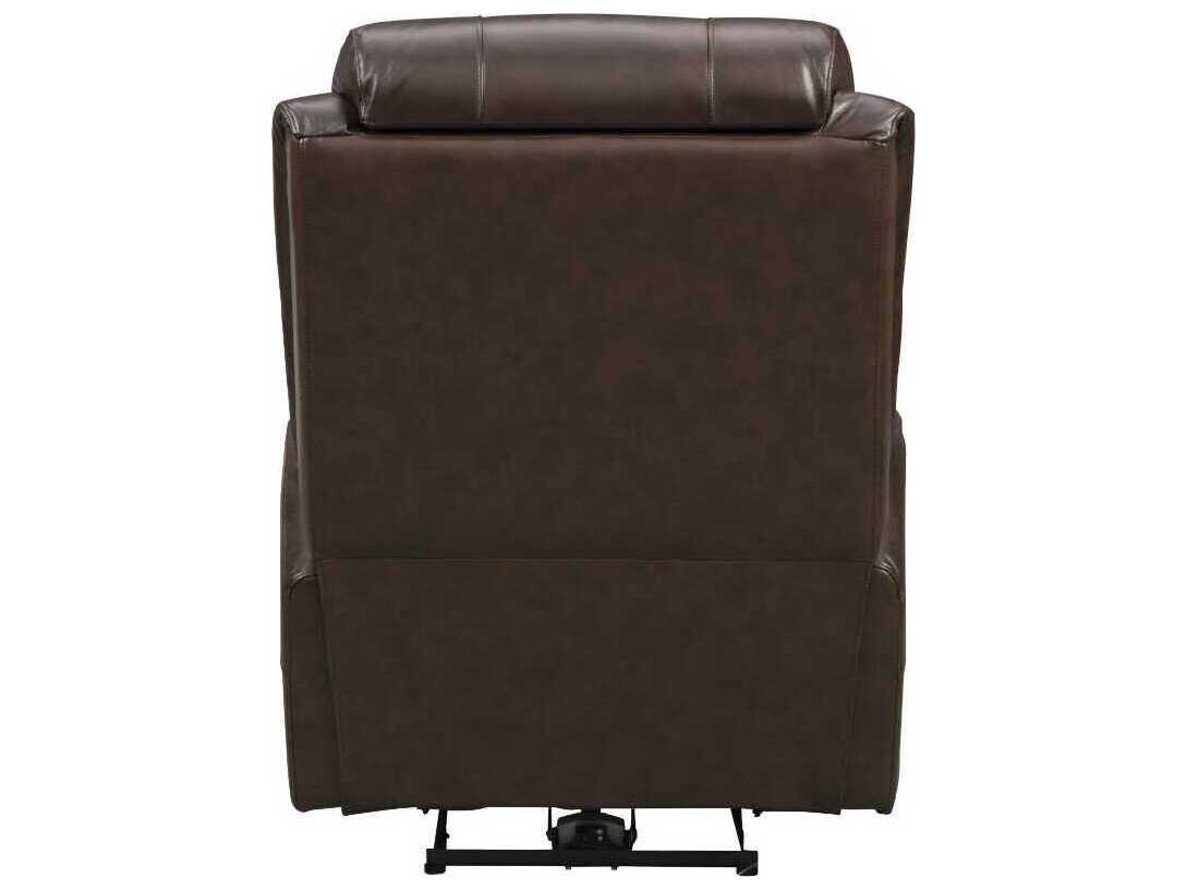 Barcalounger Modern Expressions Monterey Lux Brown Faux Leather Recliner