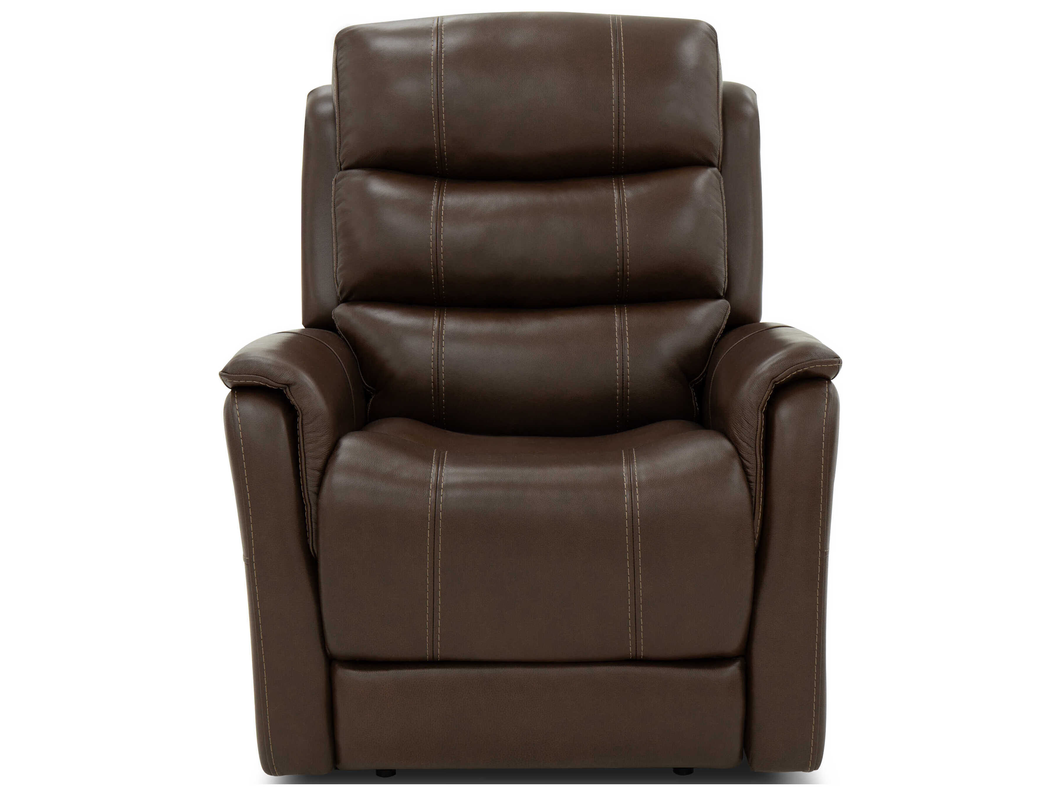 Barcalounger Zero Gravity Mooresville Sorrento Coffee Brown Faux Leather Recliner