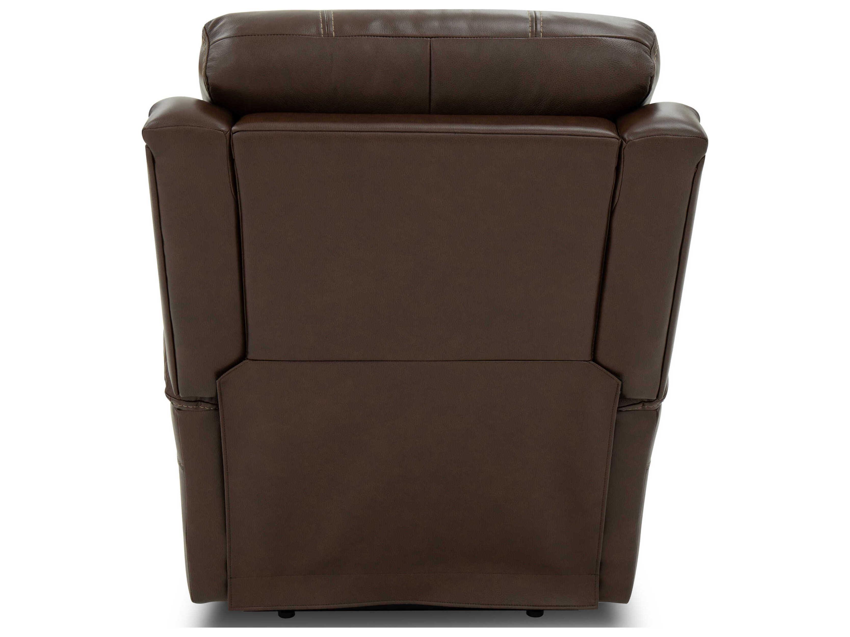 Barcalounger Zero Gravity Mooresville Sorrento Coffee Brown Faux Leather Recliner
