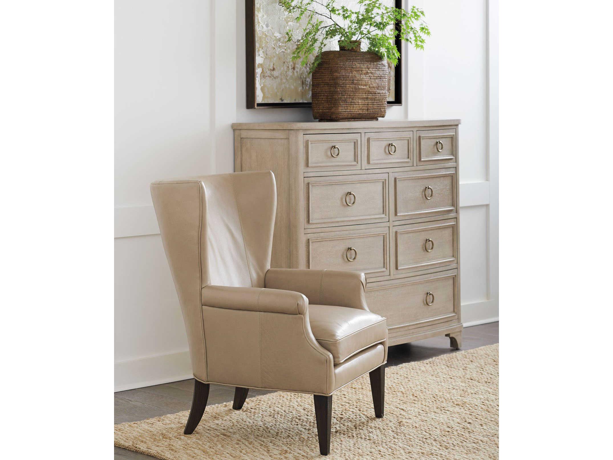 Barclay Butera Malibu 8-Drawers White Accent Chest