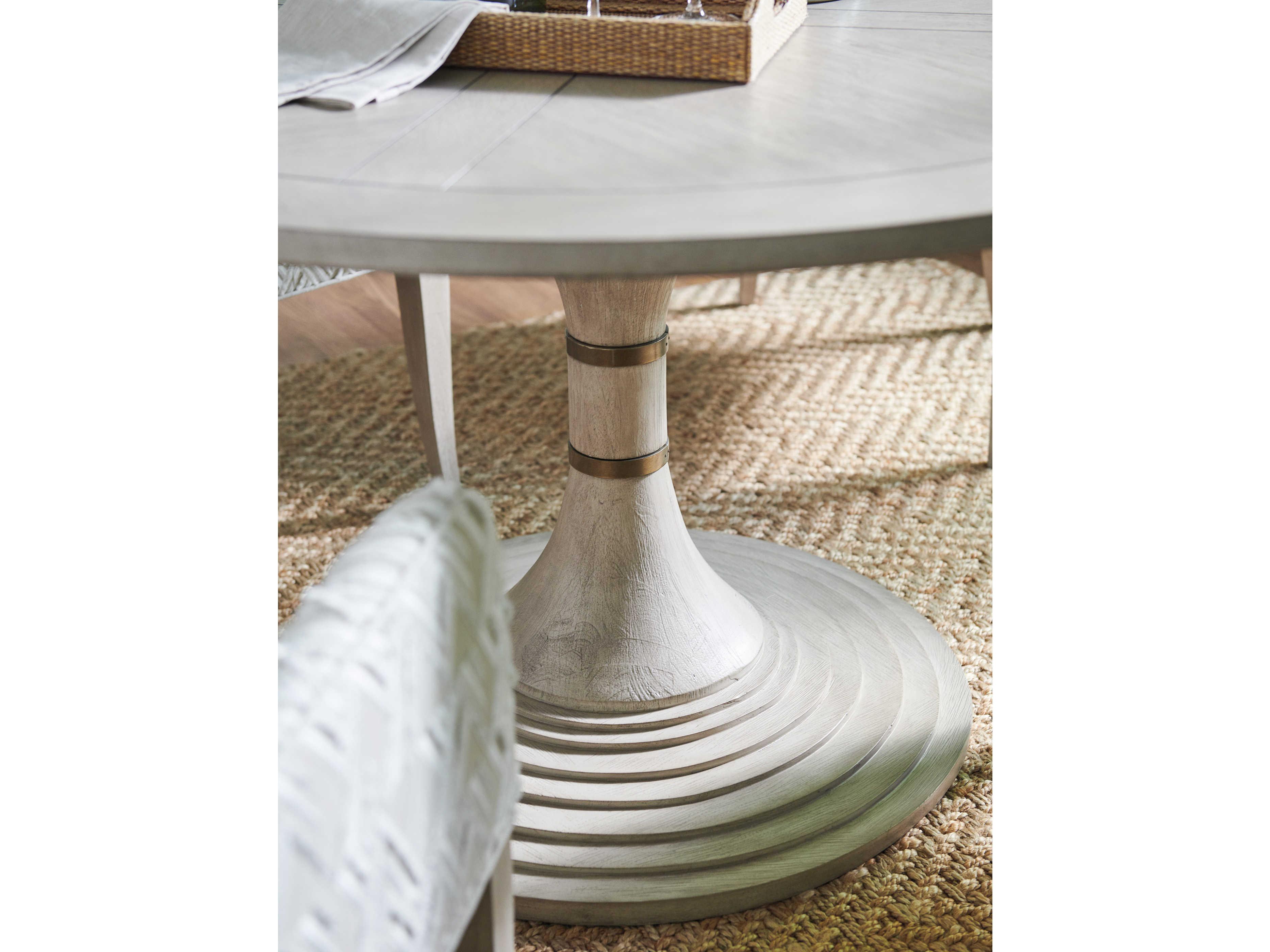 Barclay Butera Malibu Topanga Round Wood Dining Table