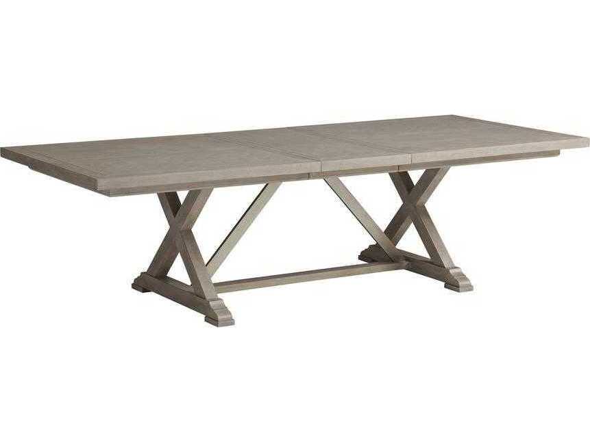 Barclay Butera Malibu Rockpoint Extendable Rectangular Wood Dining Table