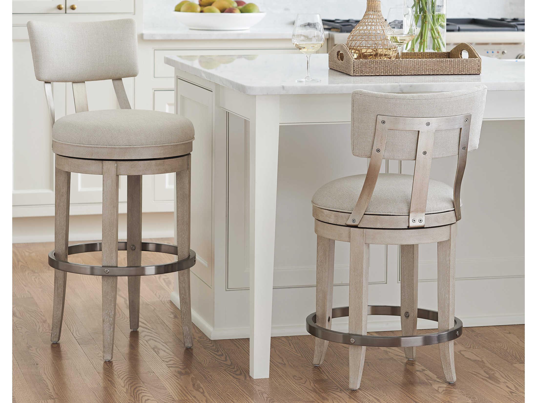 Barclay Butera Malibu Cliffside Swivel Counter Stool