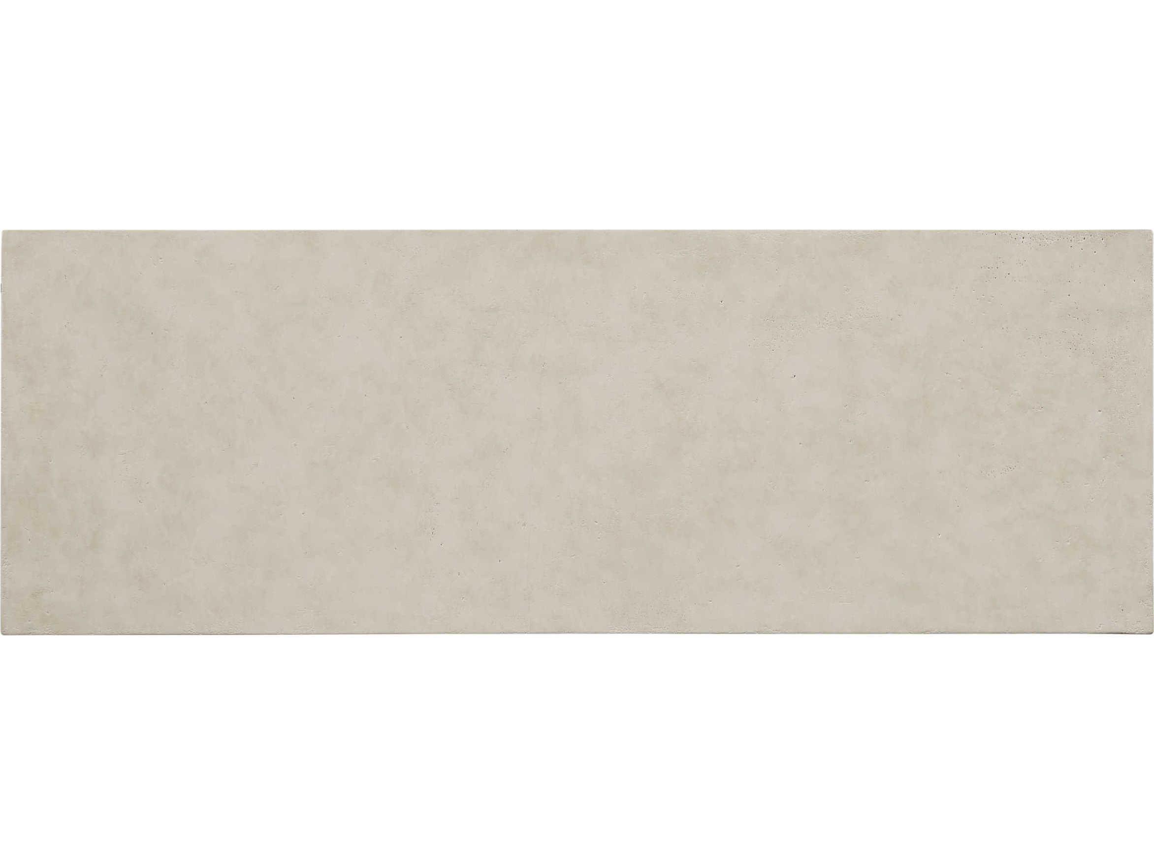 Barclay Butera Malibu Tivoli Rectangular Concrete Espresso Surfwood Console Table