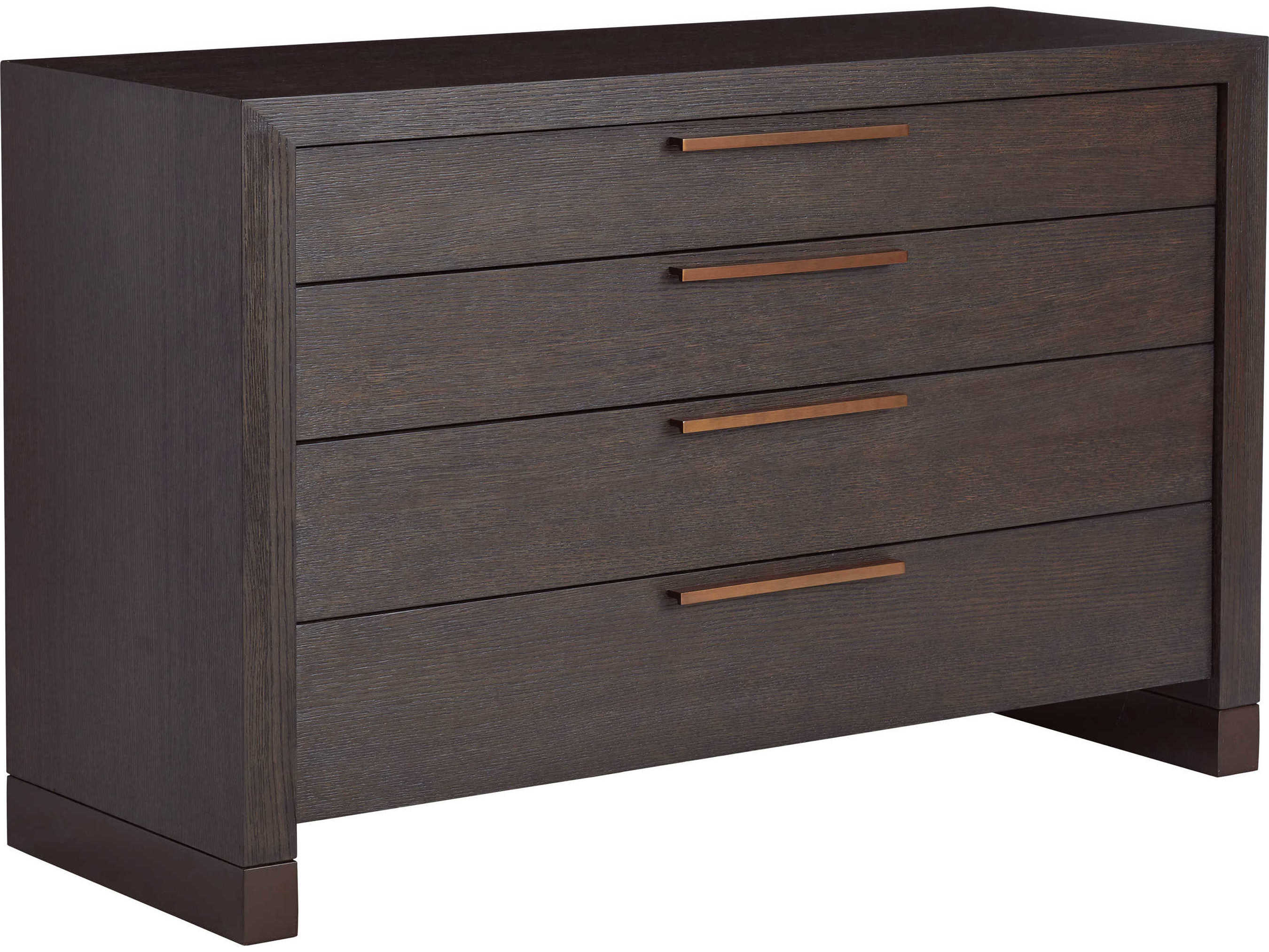 Barclay Butera Park City Bridgewater 4-Drawers Brown Dresser