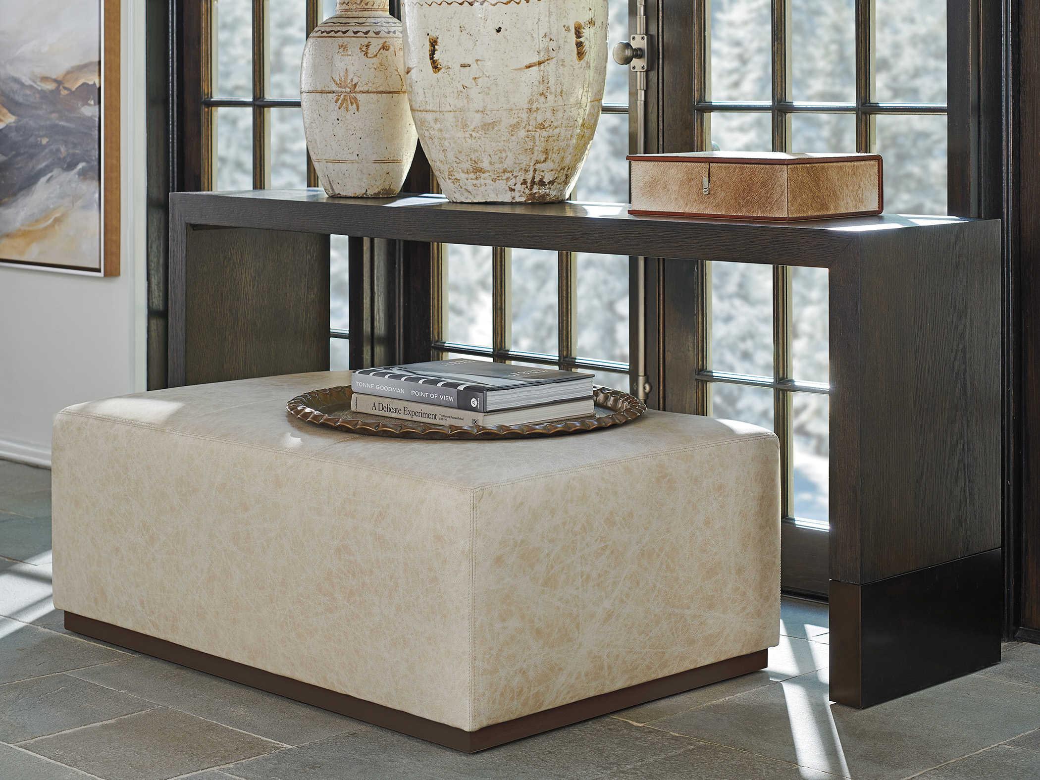 Barclay Butera Park City Deer Valley Rectangular Wood Console Table