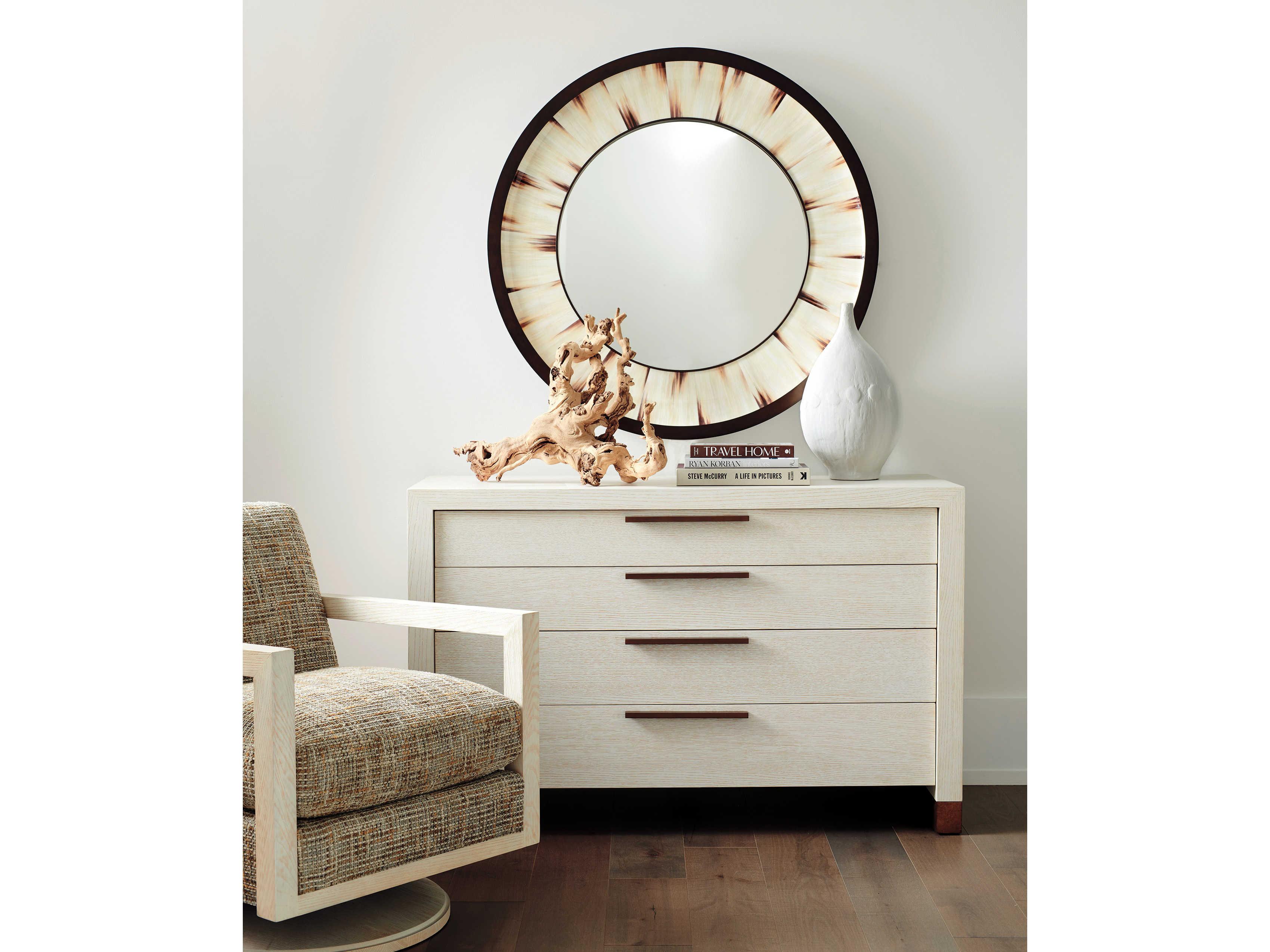 Barclay Butera Carmel Tehama 4-Drawers White Dresser