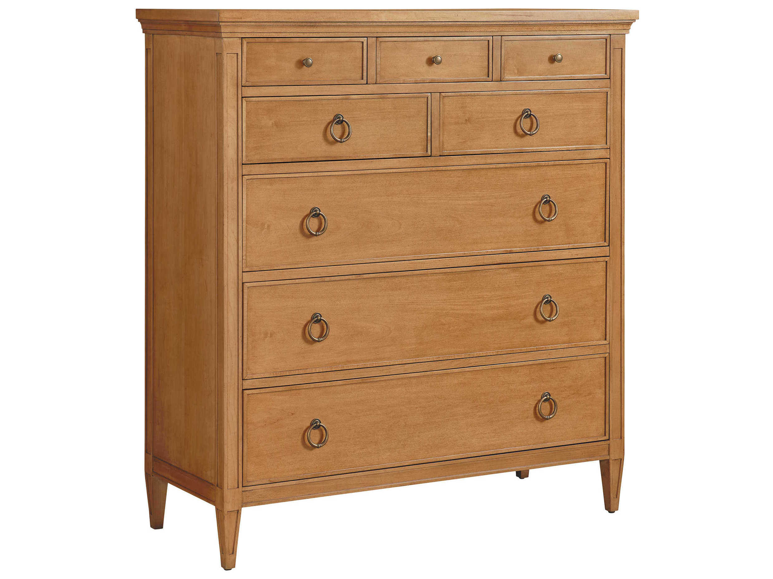 Barclay Butera Laguna Heisler 8-Drawers Brown Accent Chest