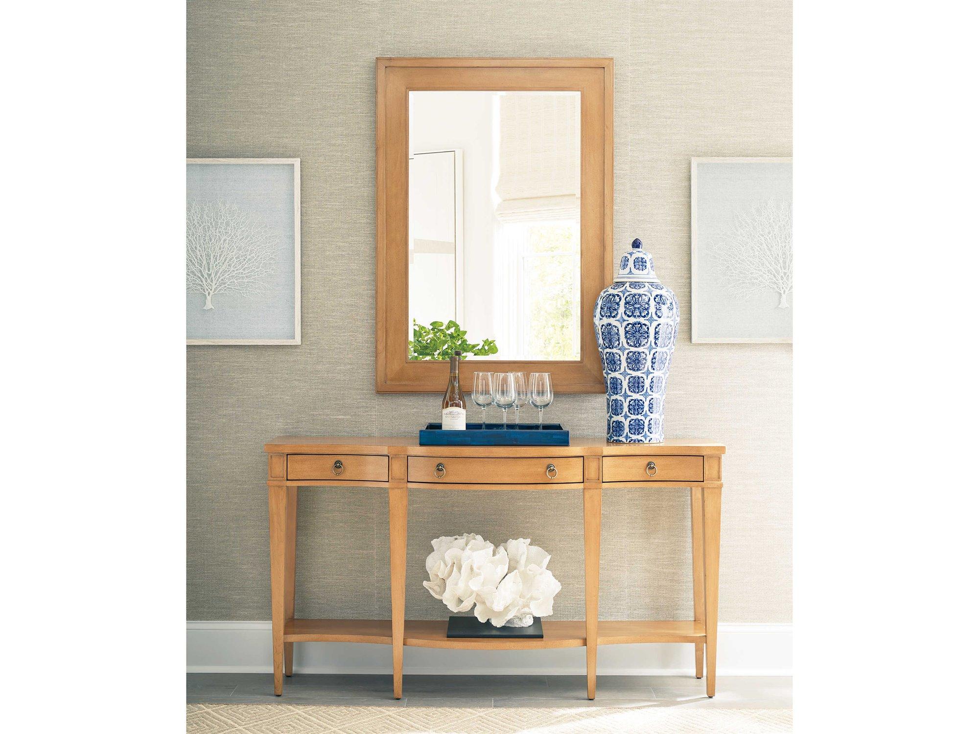 Barclay Butera Laguna Sideboard and Mirror