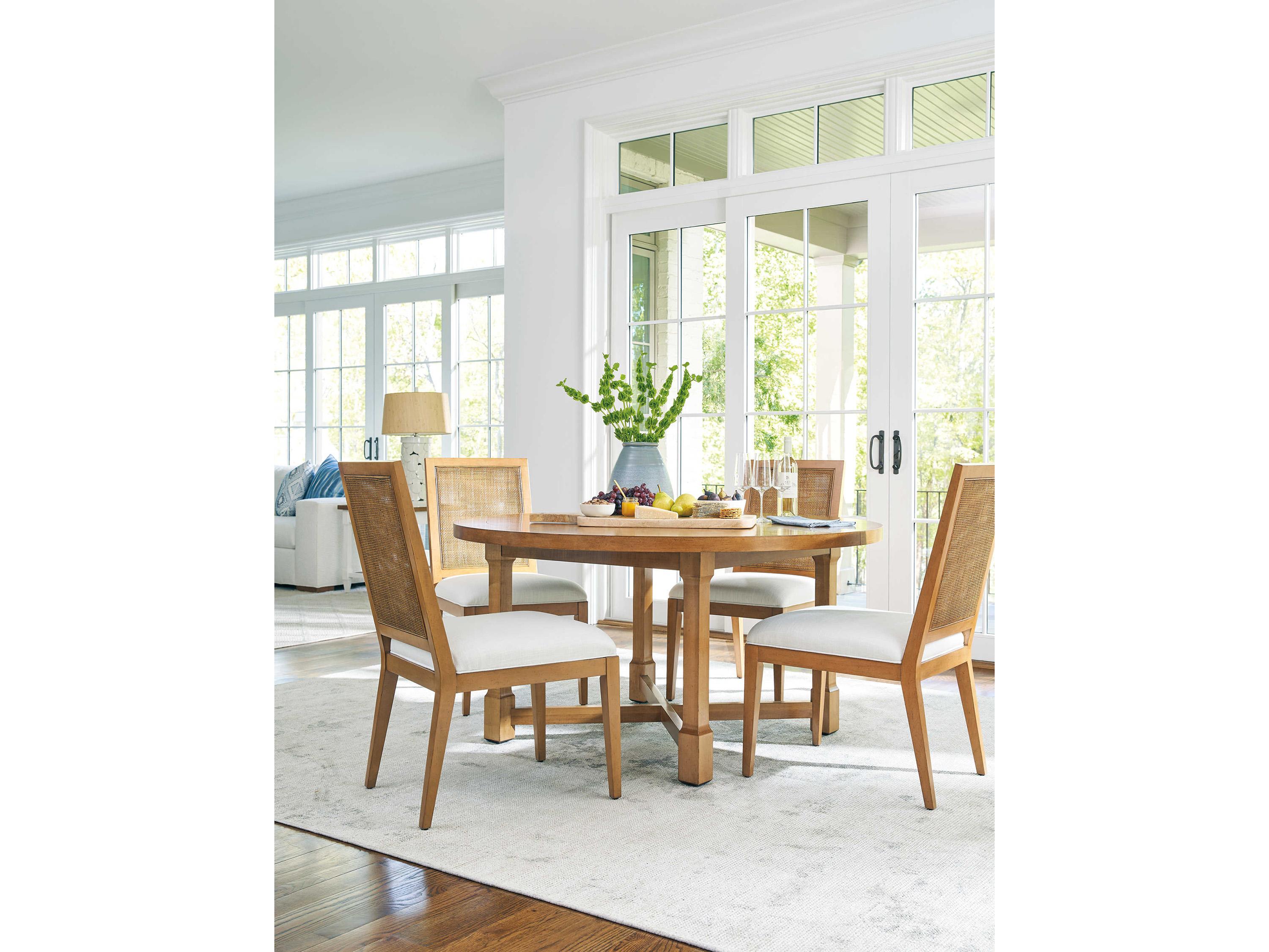 Barclay Butera Laguna Smithcliff Brown Upholstered Side Dining Chair