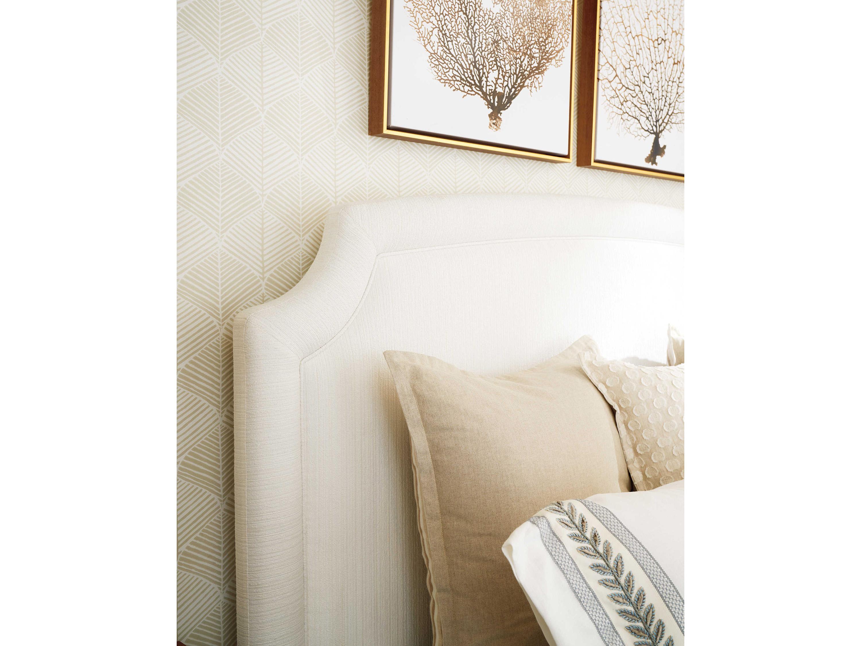 Barclay Butera Laguna White Tides King Headboard