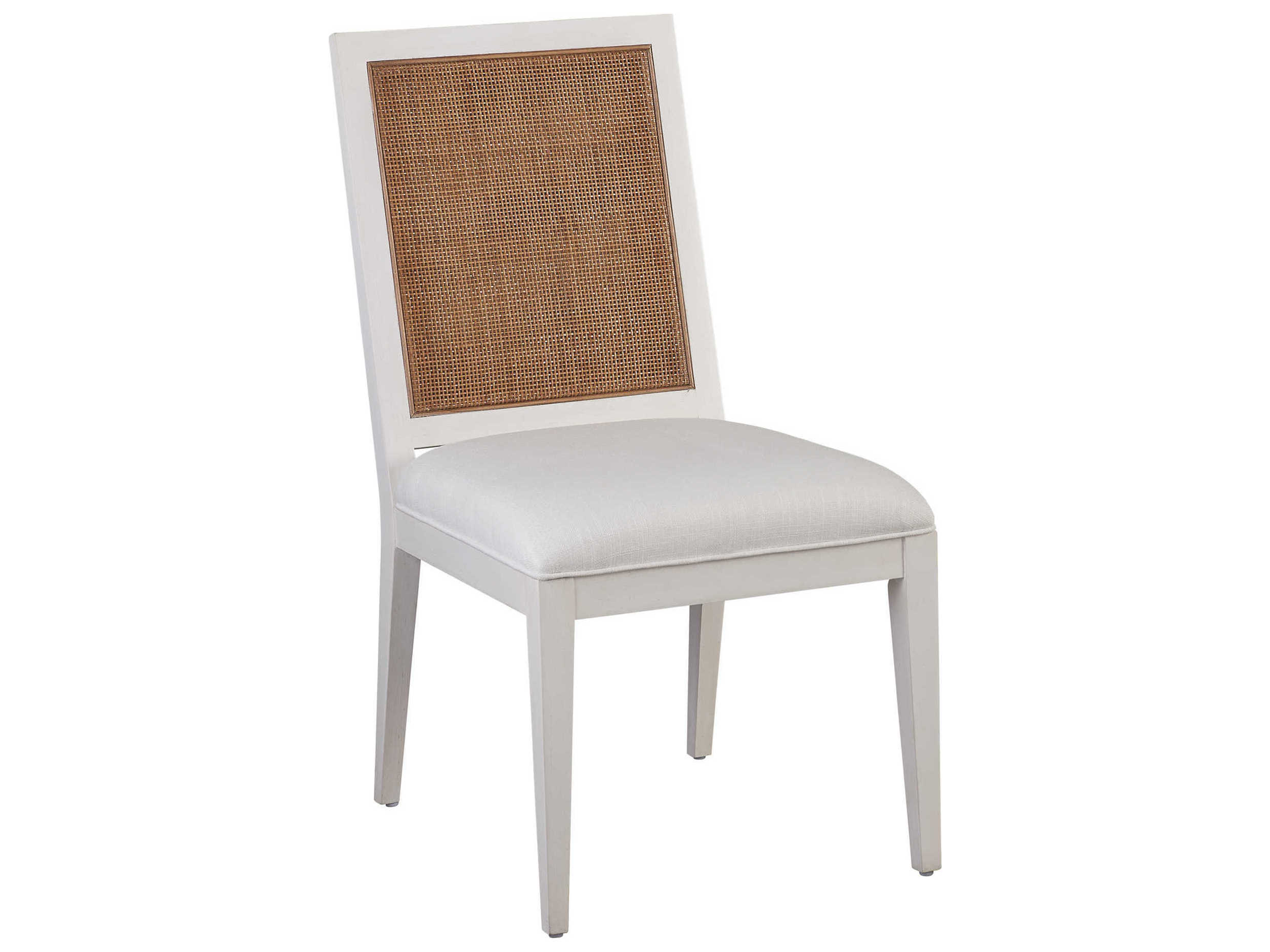 Barclay Butera Laguna Smithcliff Woven Brown Upholstered Side Dining Chair