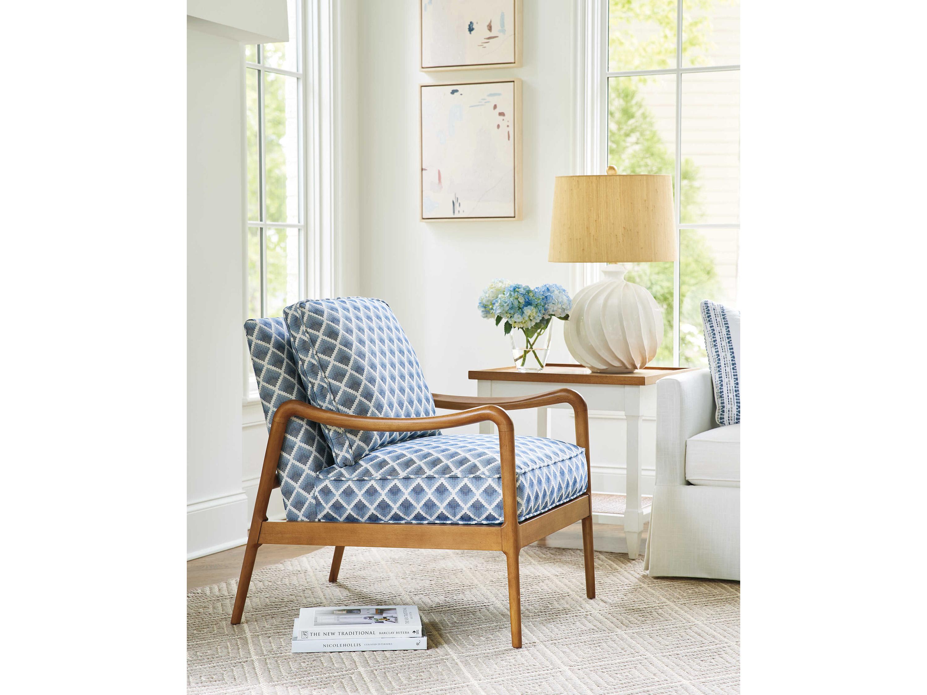 Barclay Butera Laguna Temple Square Wood Table Rock Tides Linen End