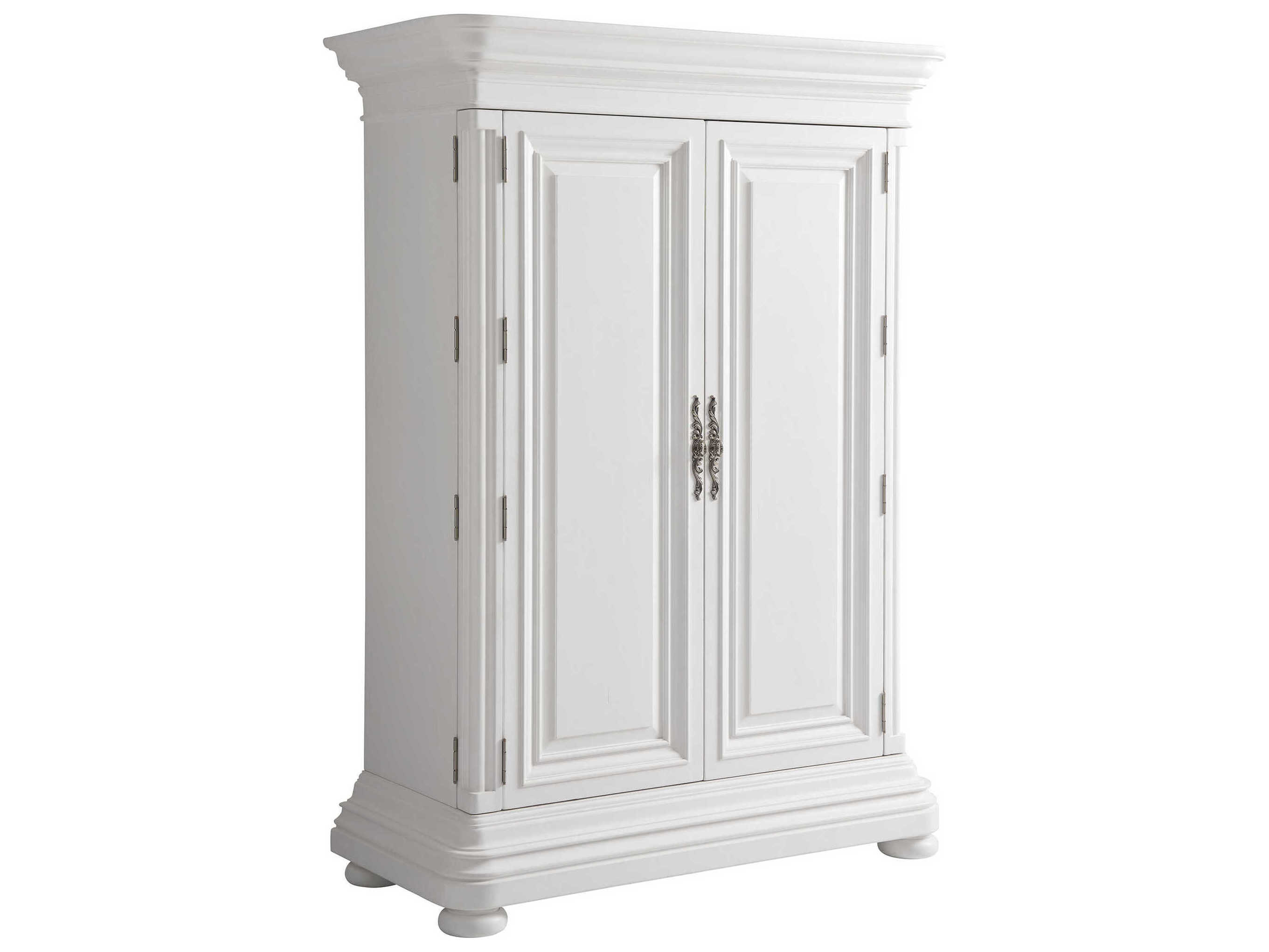 Barclay Butera Villa Blanca Mallet White Grand Villa Cabinet