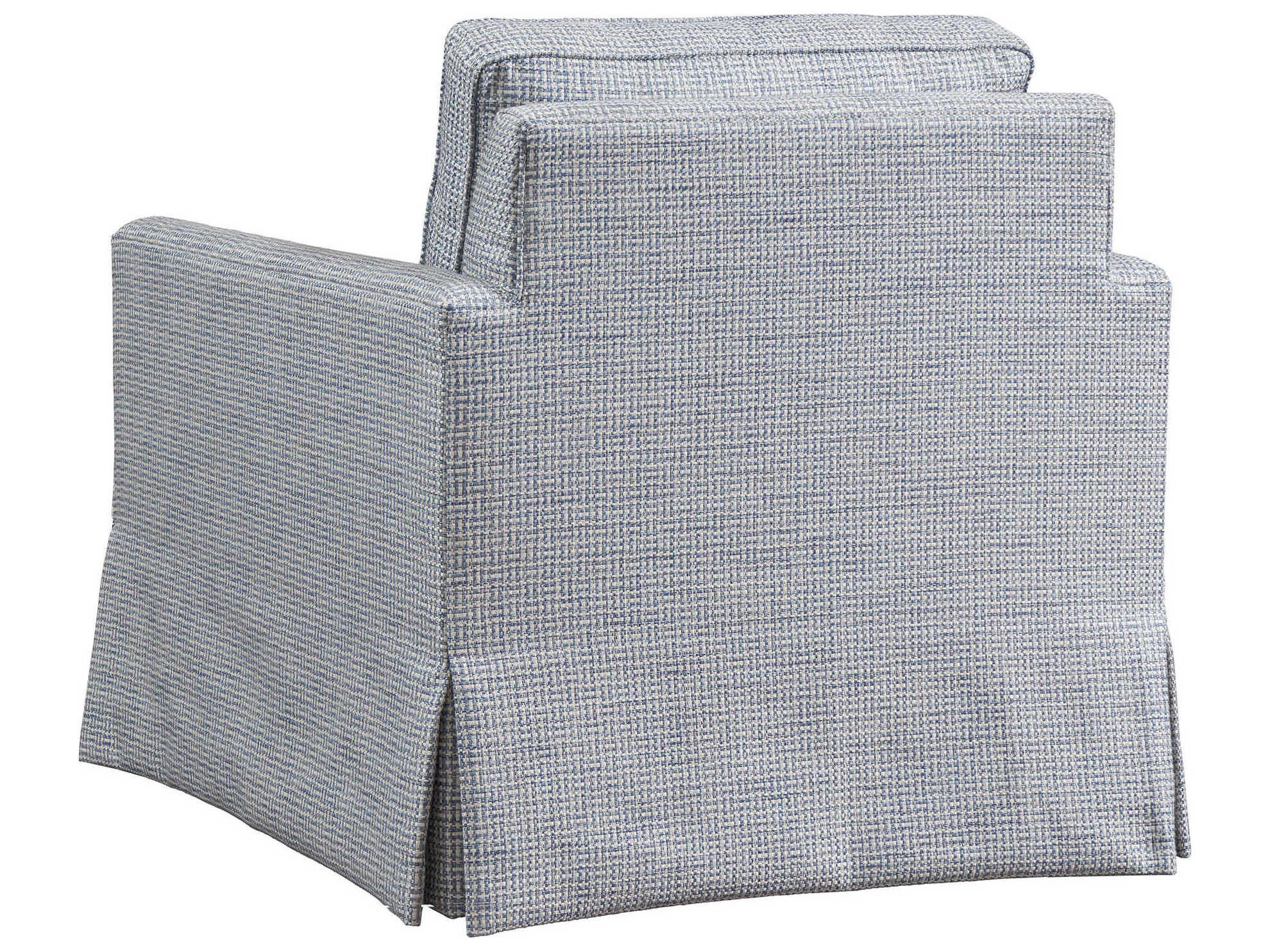 Barclay Butera Upholstery Beach Club Fabric Blue Accent Chair