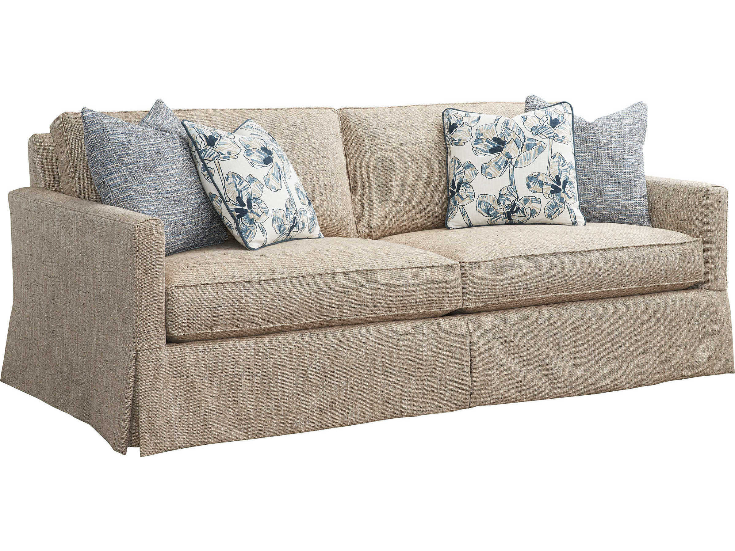 Barclay Butera Upholstery Beach Club Beige Upholstered Sofa