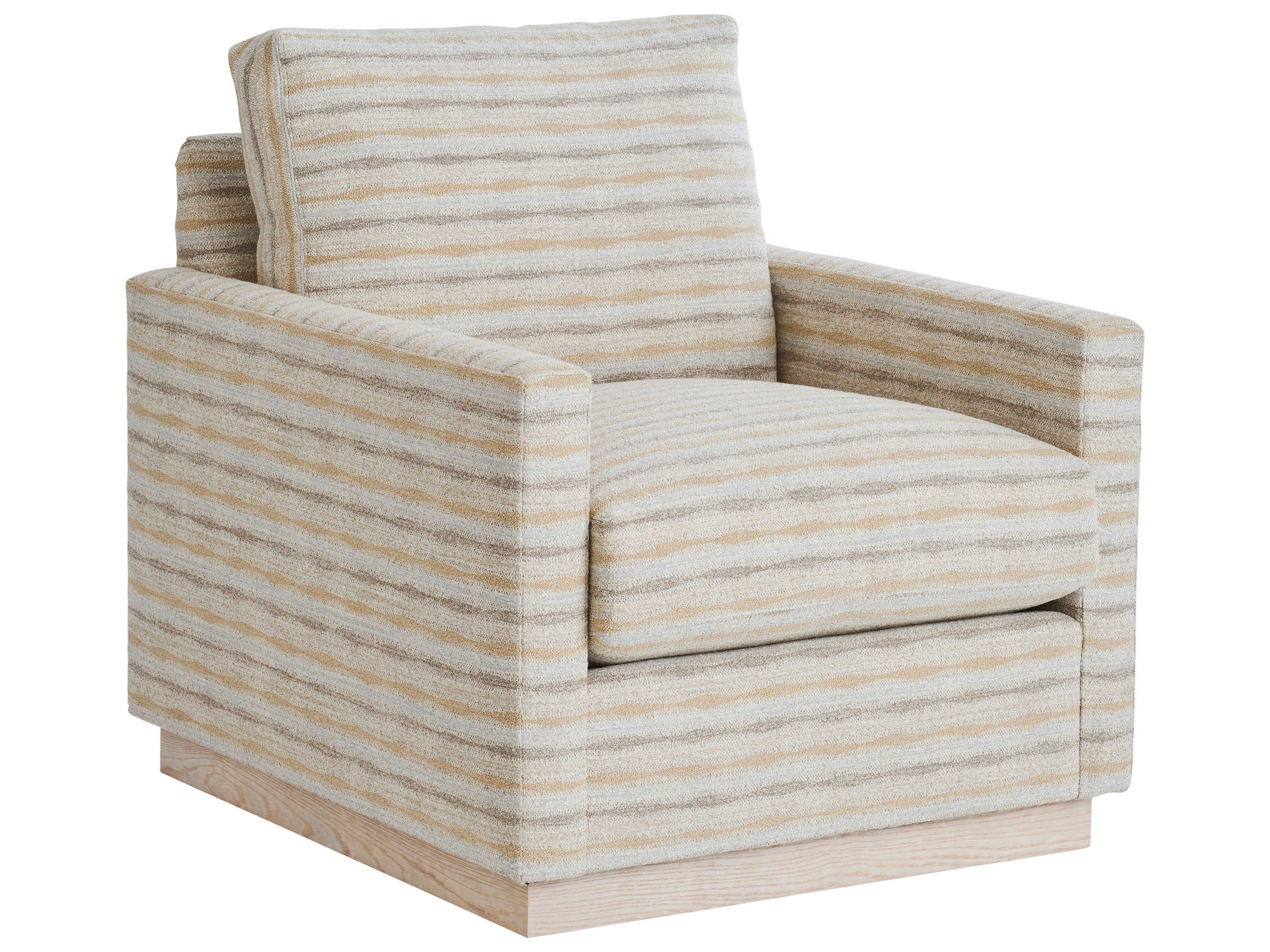 Barclay Butera Upholstery Meadow View Beige Fabric Accent Chair