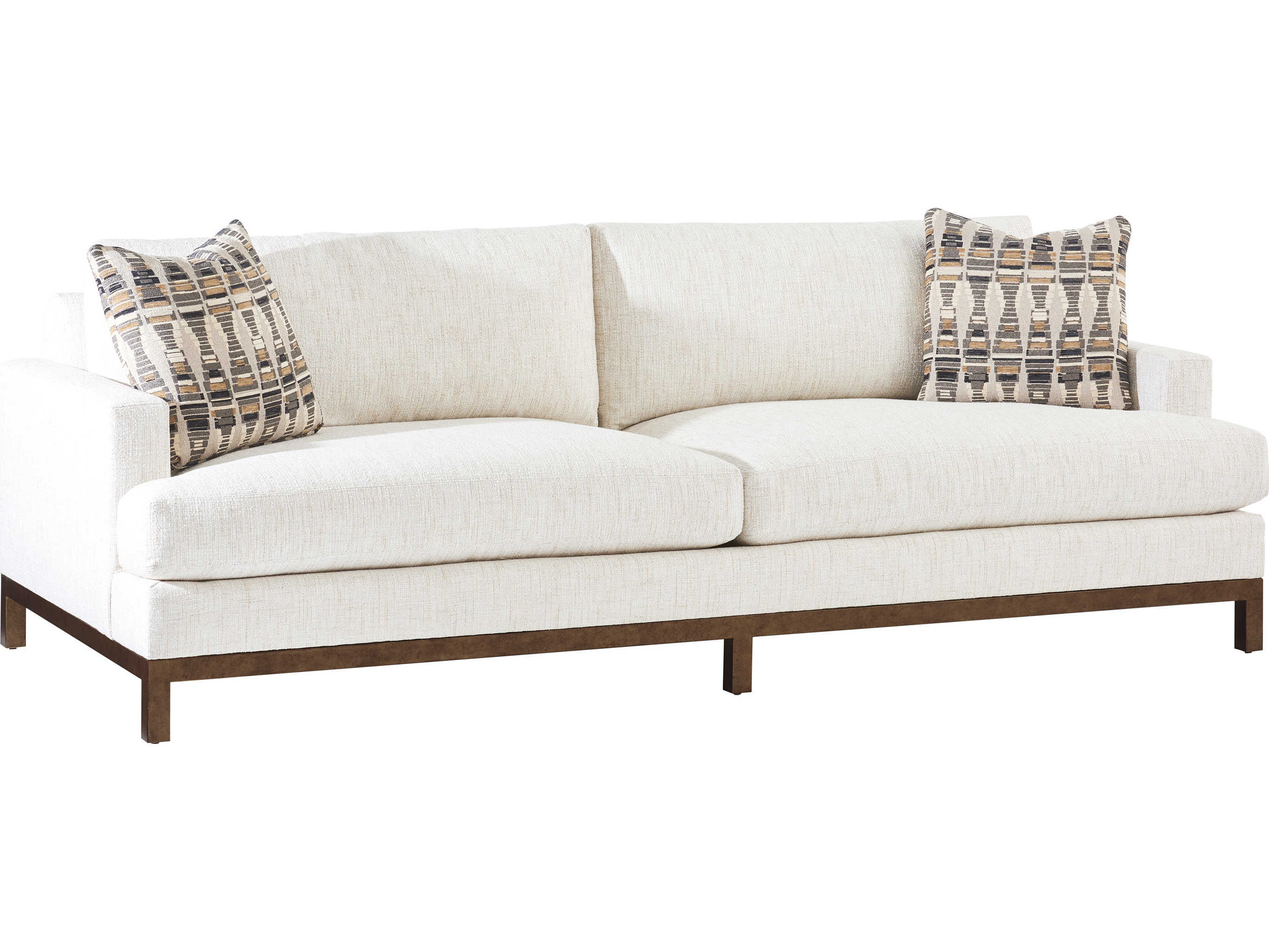 Barclay Butera Upholstery Horizon Ocean White Upholstered Sofa
