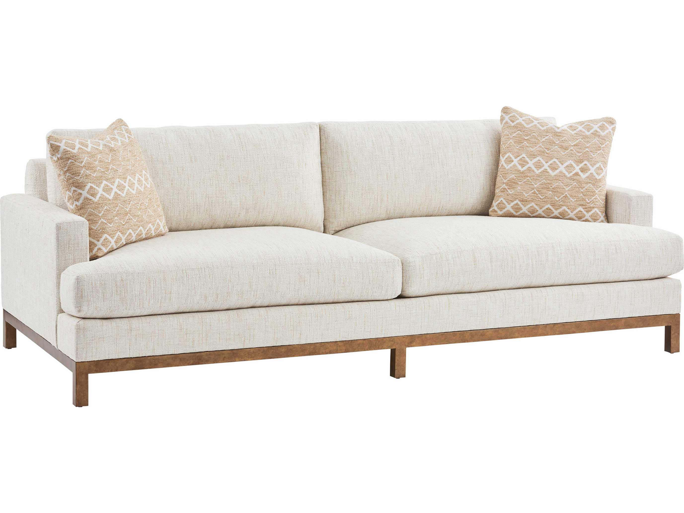 Barclay Butera Upholstery Horizon Ocean White Upholstered Sofa