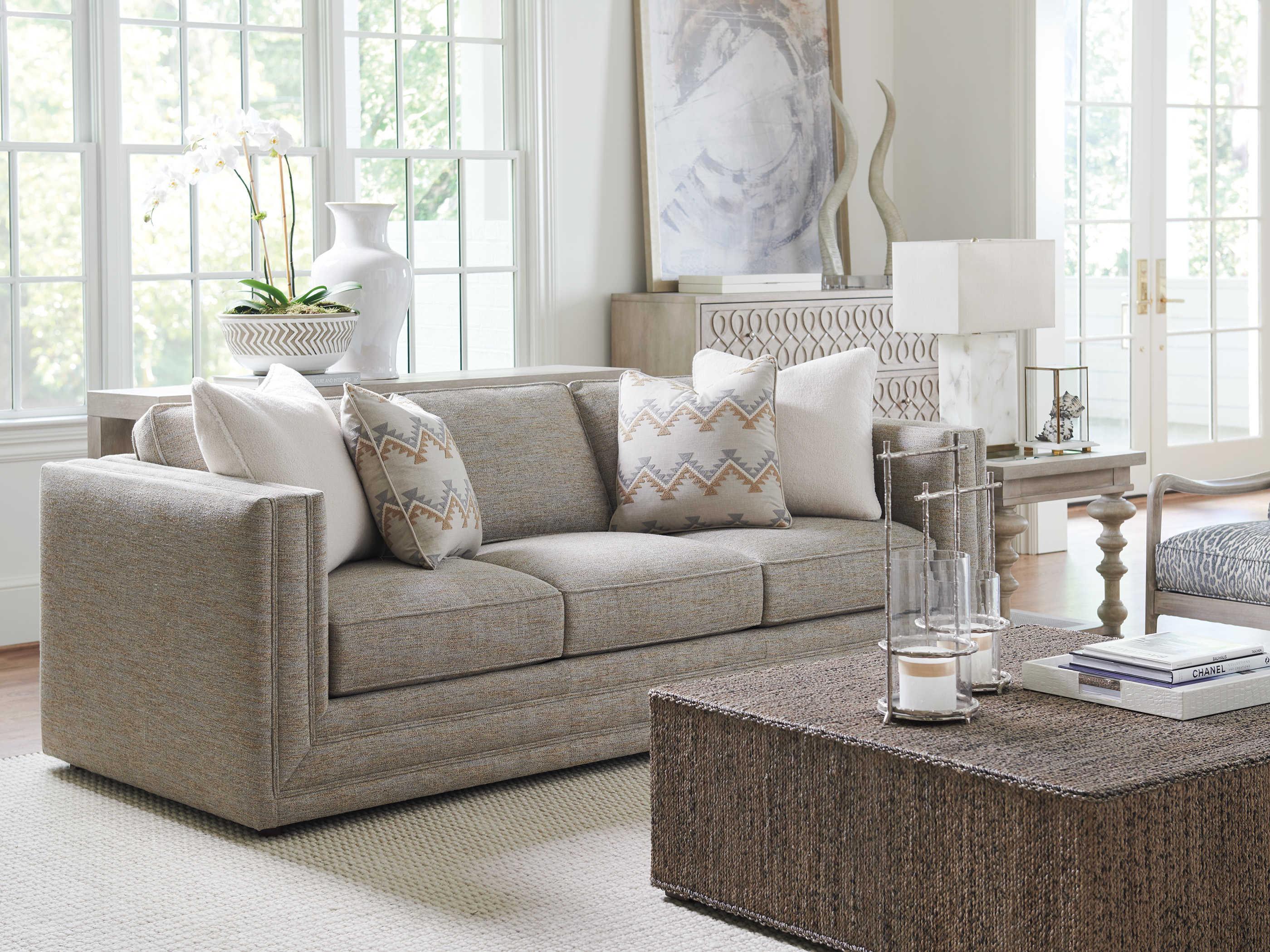 Barclay Butera Upholstery Mercer Beige Upholstered Sofa