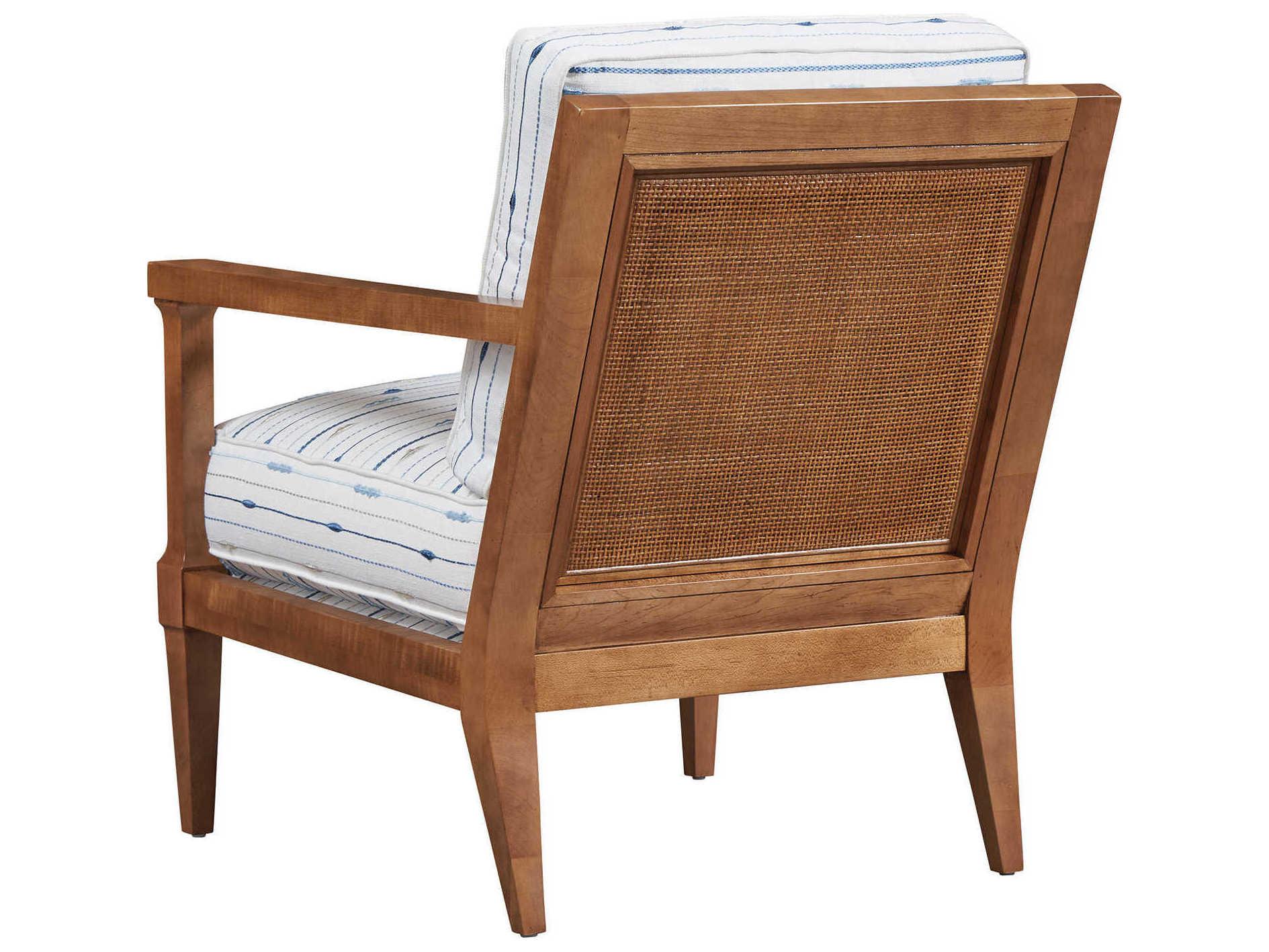 Barclay Butera Upholstery Splashes Brown Fabric Accent Chair