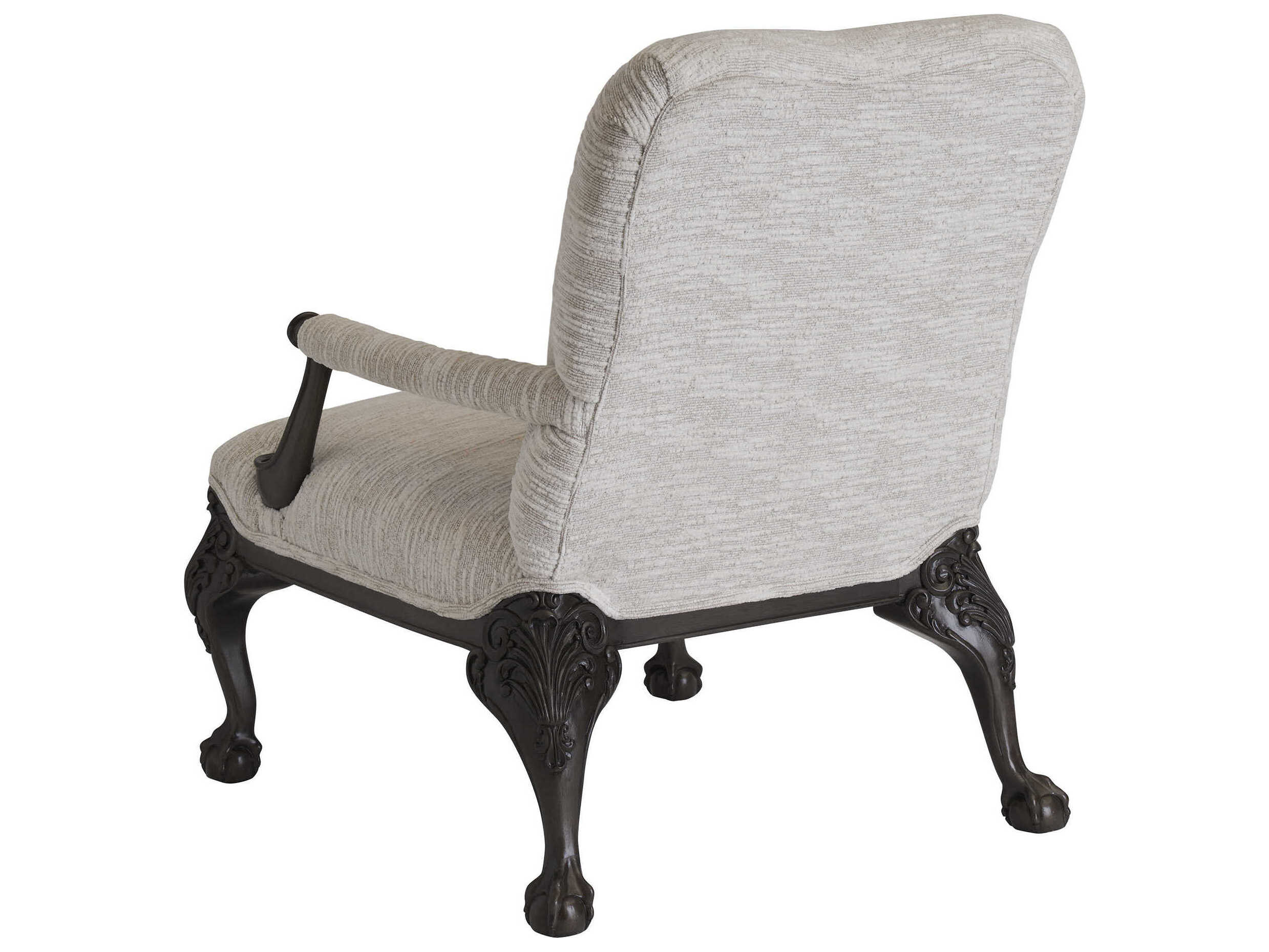 Barclay Butera Upholstery Hollis Gray Fabric Accent Chair