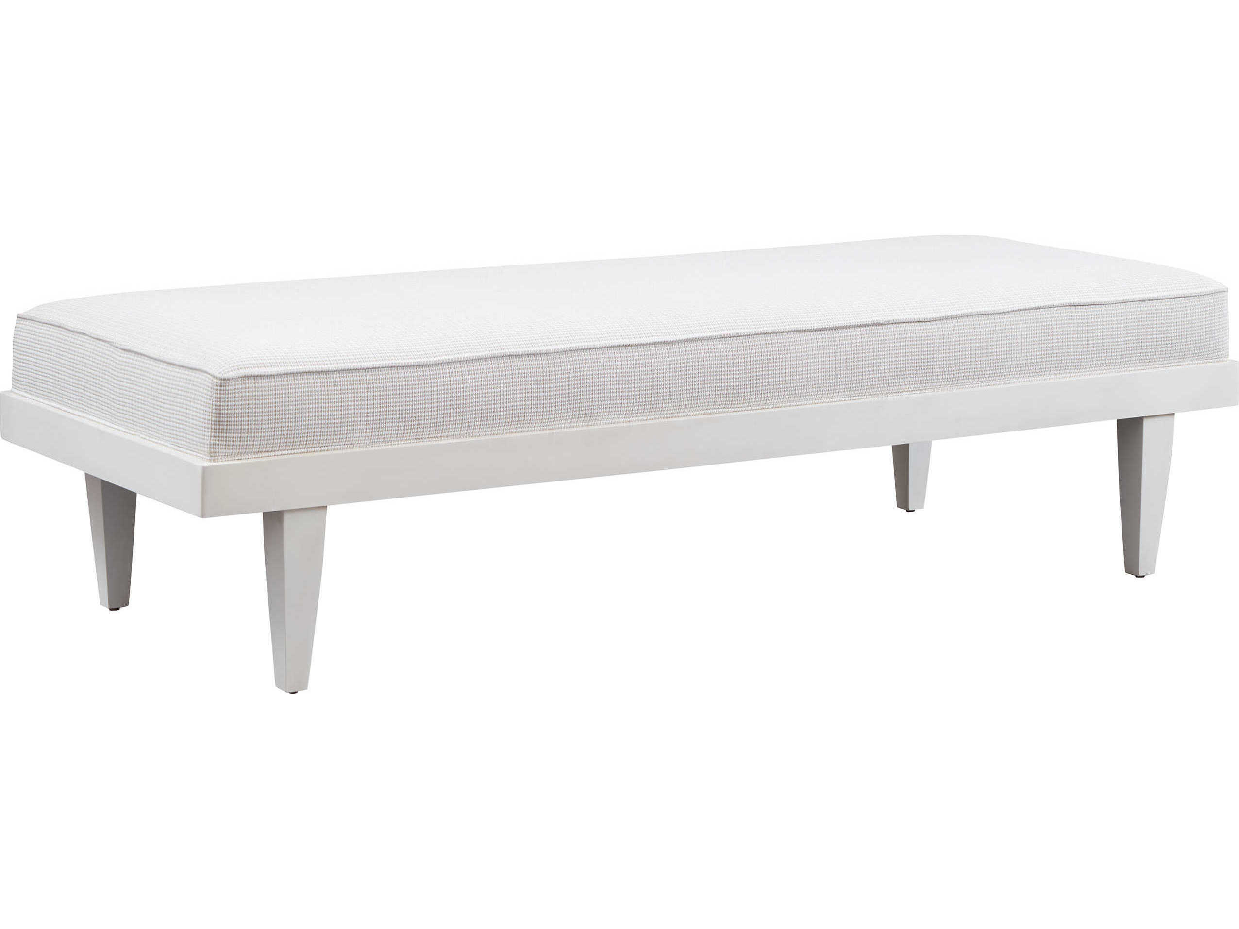 Barclay Butera Upholstery Lagunita White Upholstered Accent Bench