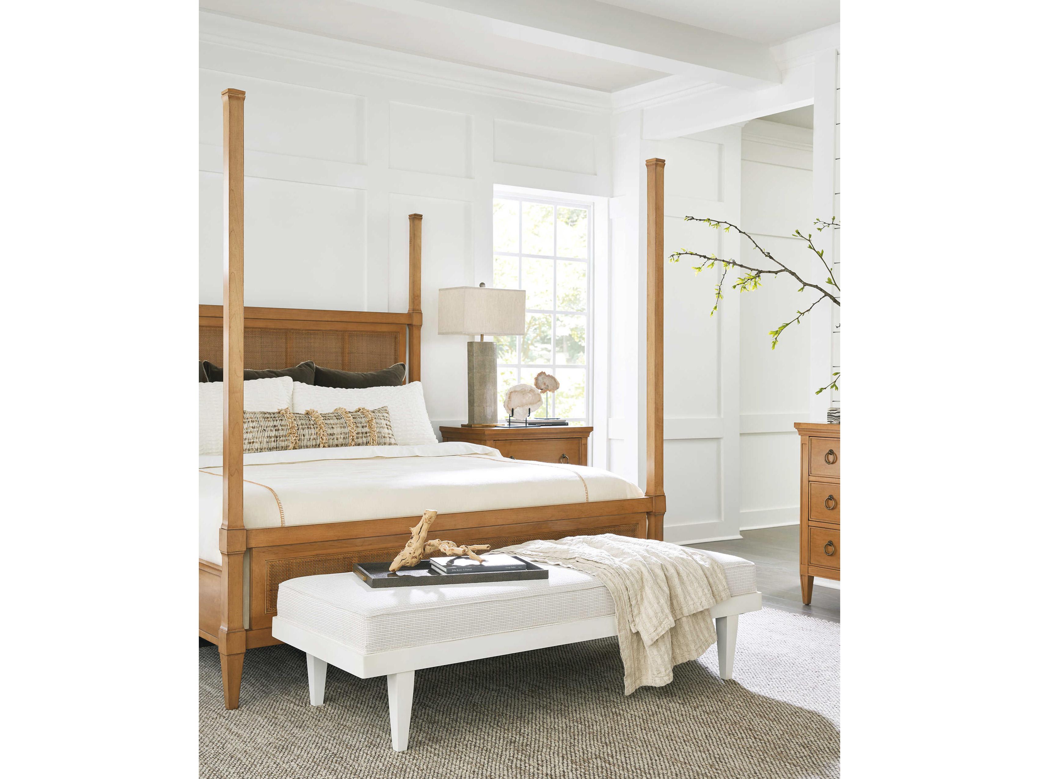 Barclay Butera Upholstery Lagunita White Upholstered Accent Bench