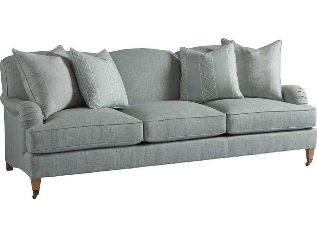 Barclay Butera Upholstery Sydney Laguna Sands Green Upholstered Sofa