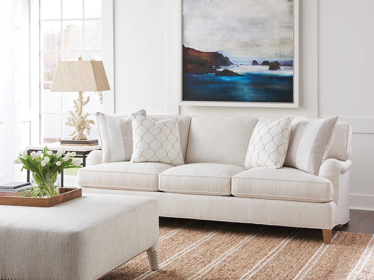 Barclay Butera Upholstery Grady Beige Upholstered Sofa