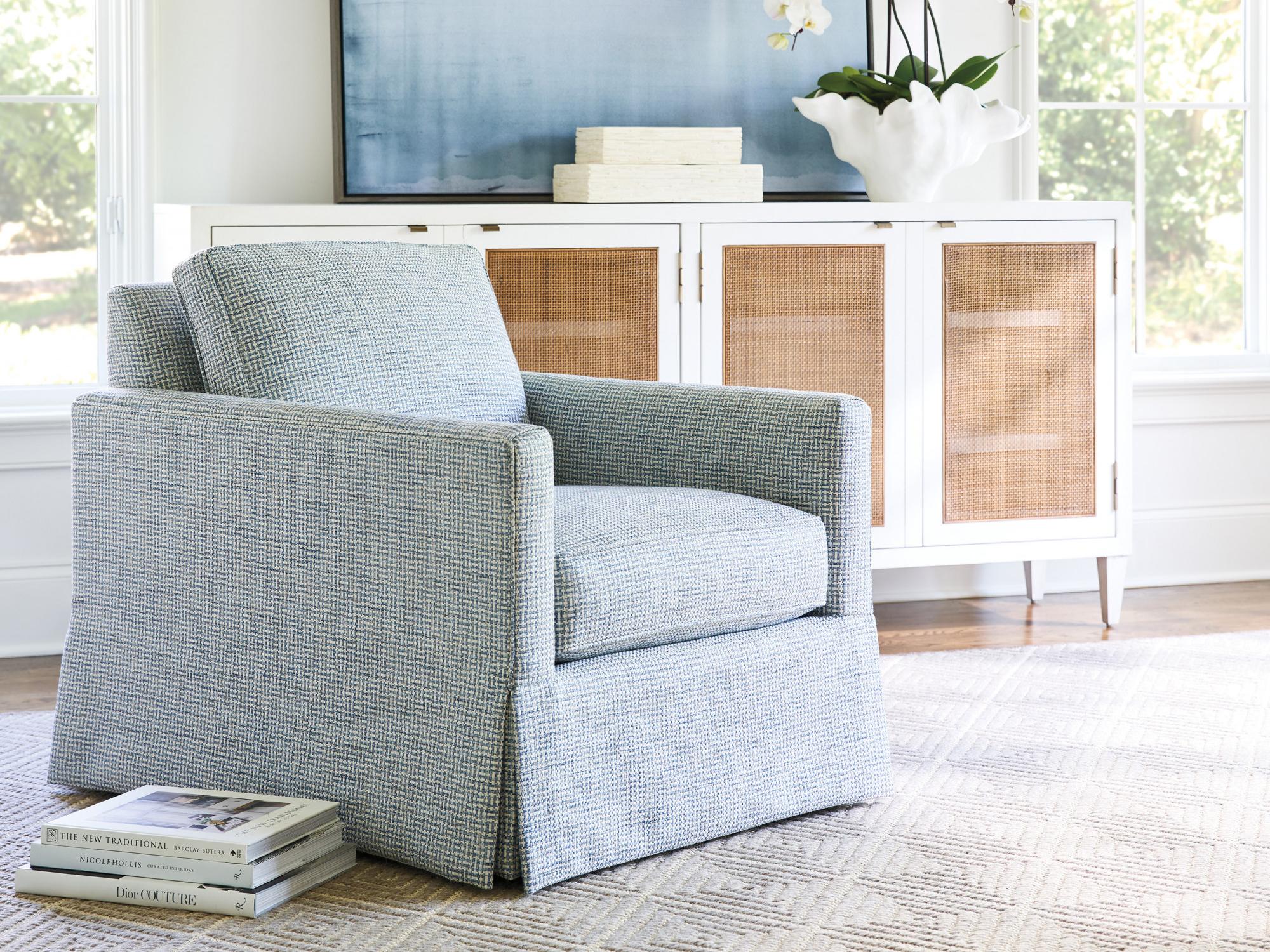 Barclay Butera Upholstery Beach Club Fabric Accent Chair