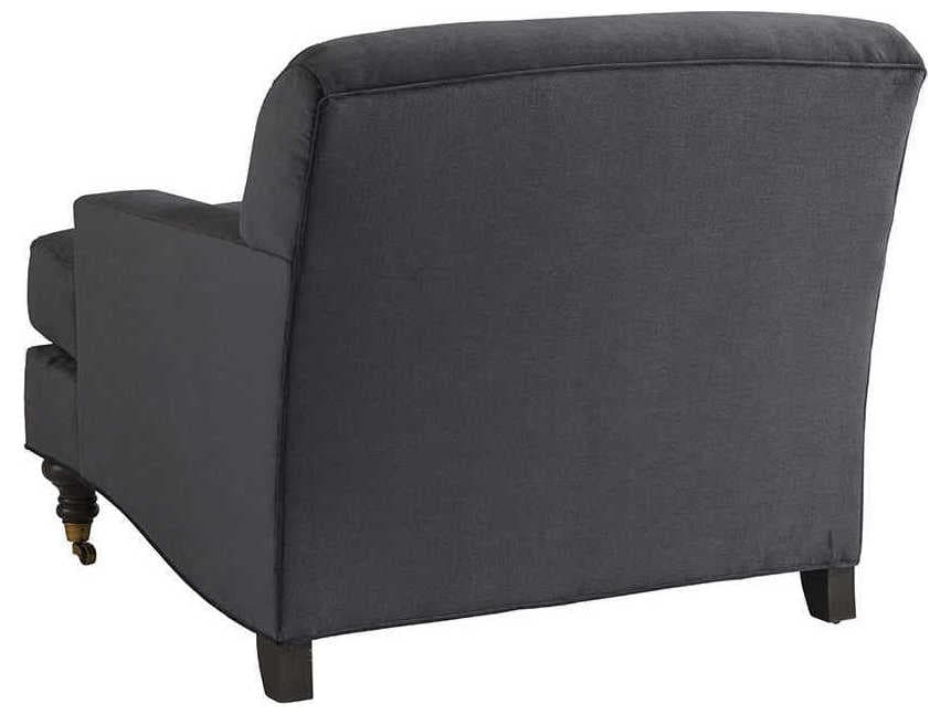 Barclay Butera Upholstery Oxford Rolling Fabric Accent Chair