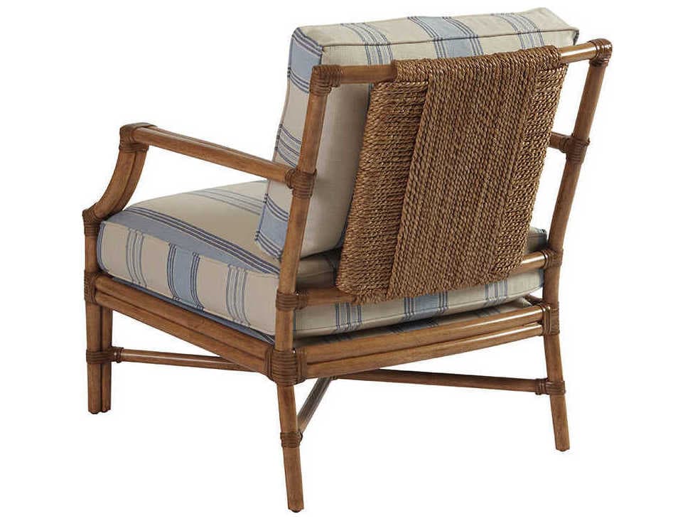 Barclay Butera Upholstery Redondo Brown Fabric Accent Chair