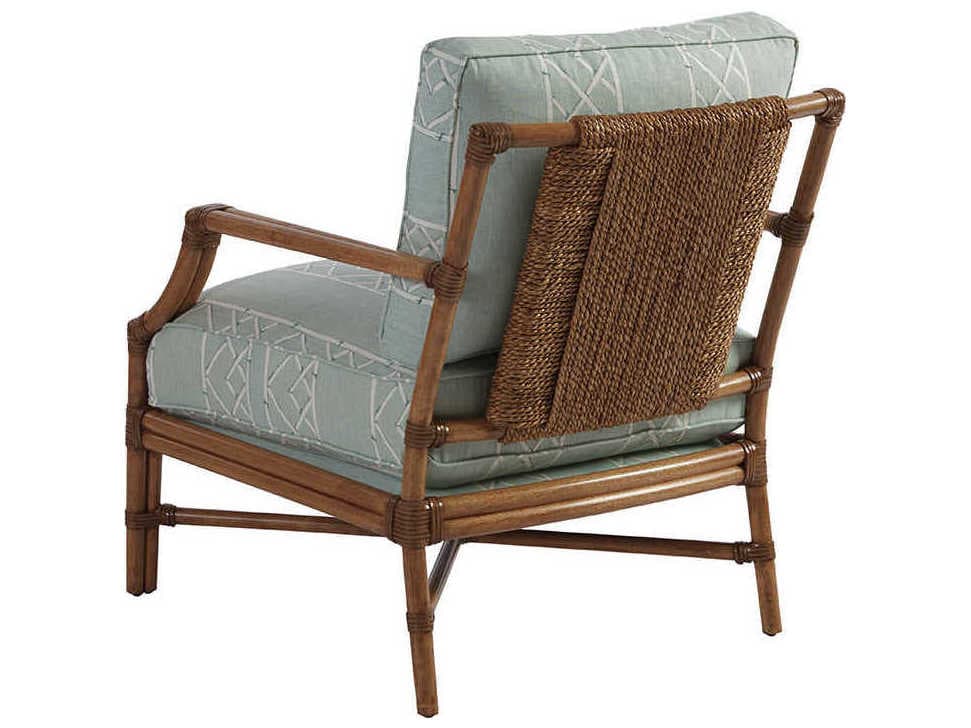 Barclay Butera Upholstery Redondo Brown Fabric Accent Chair