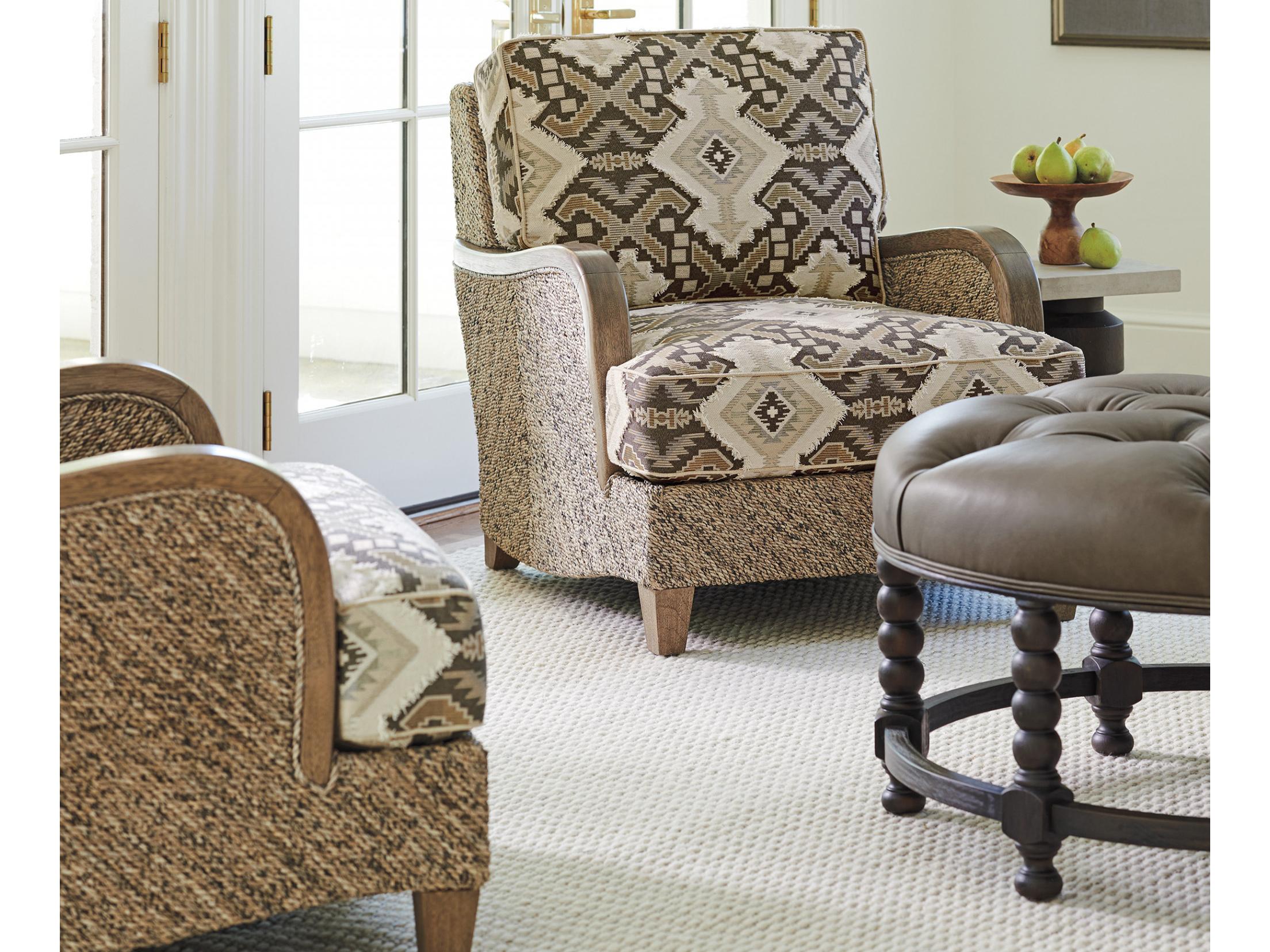 Barclay Butera Upholstery Thayer Fabric Accent Chair