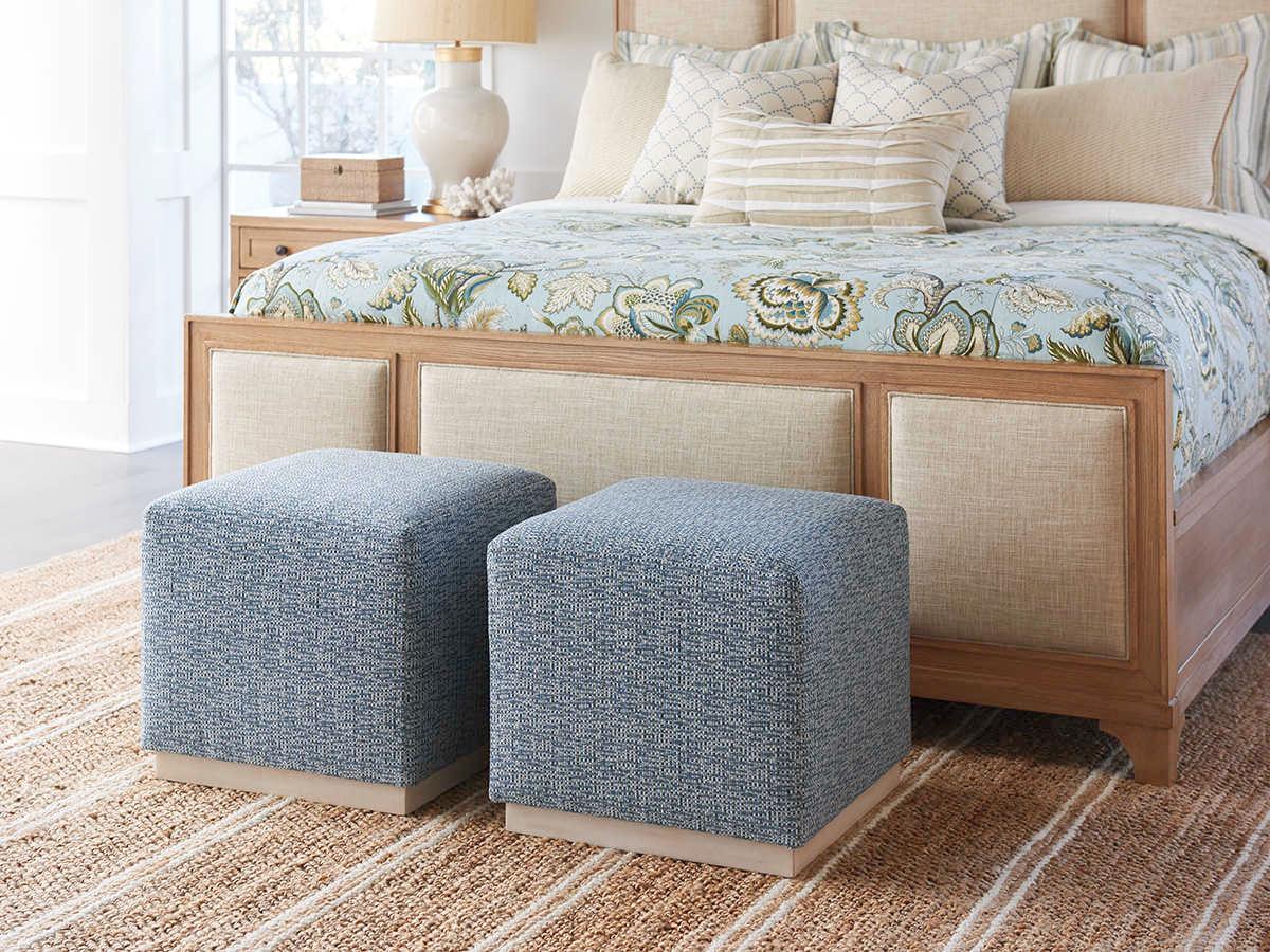 Barclay Butera Upholstery Colby Upholstered Ottoman