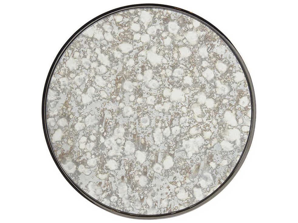 Barclay Butera Brentwood Stonehill Round Glass Wilshire End Table