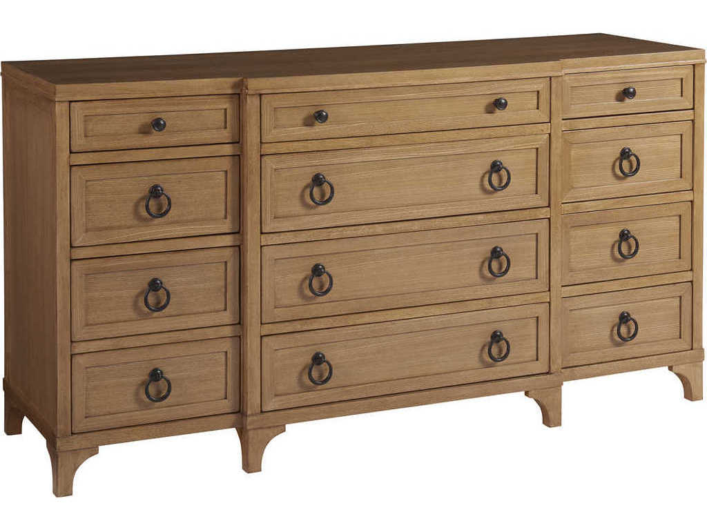 Barclay Butera Newport Garnet 12-Drawers Brown Dresser