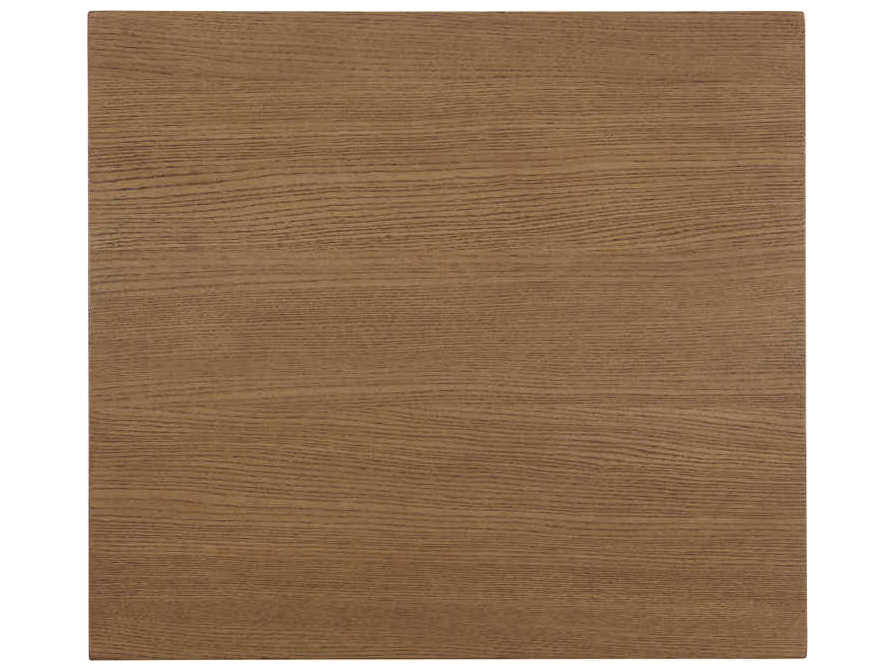 Barclay Butera Newport Clay 1-Drawer Brown Nightstand