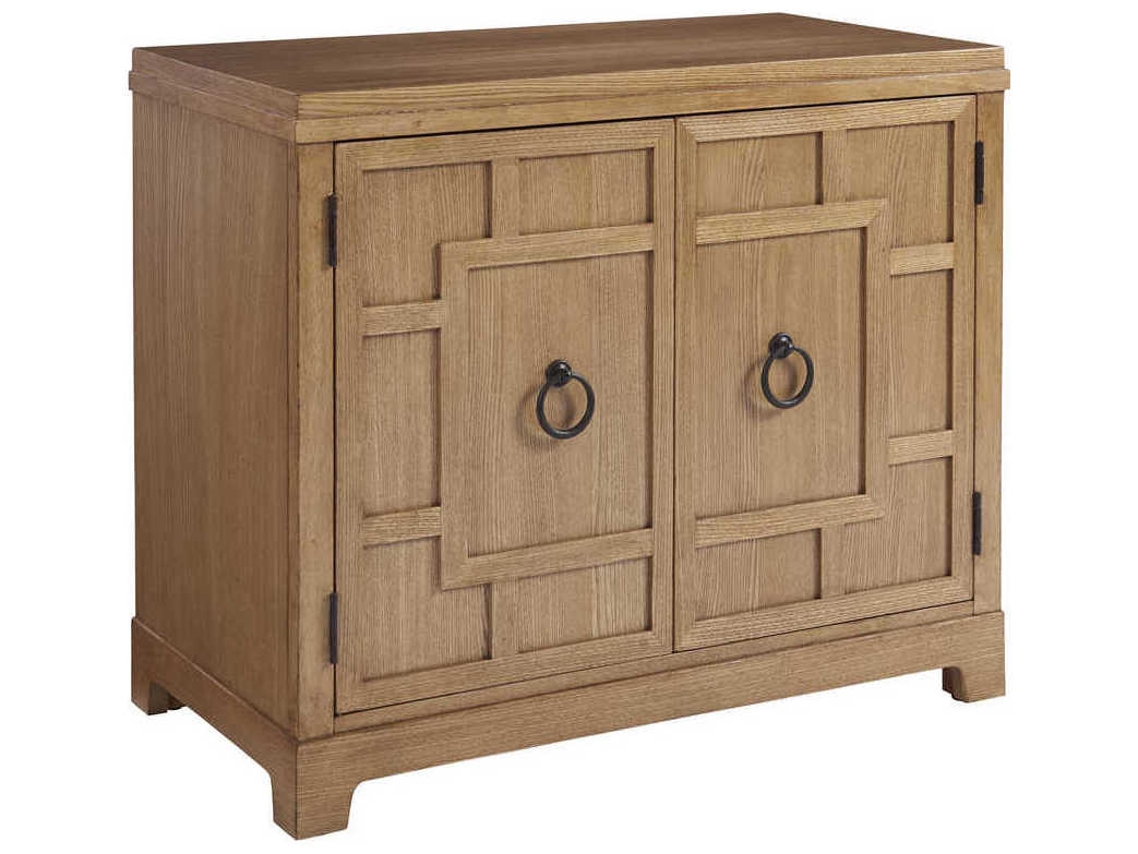 Barclay Butera Newport Collins Brown Chest Nightstand